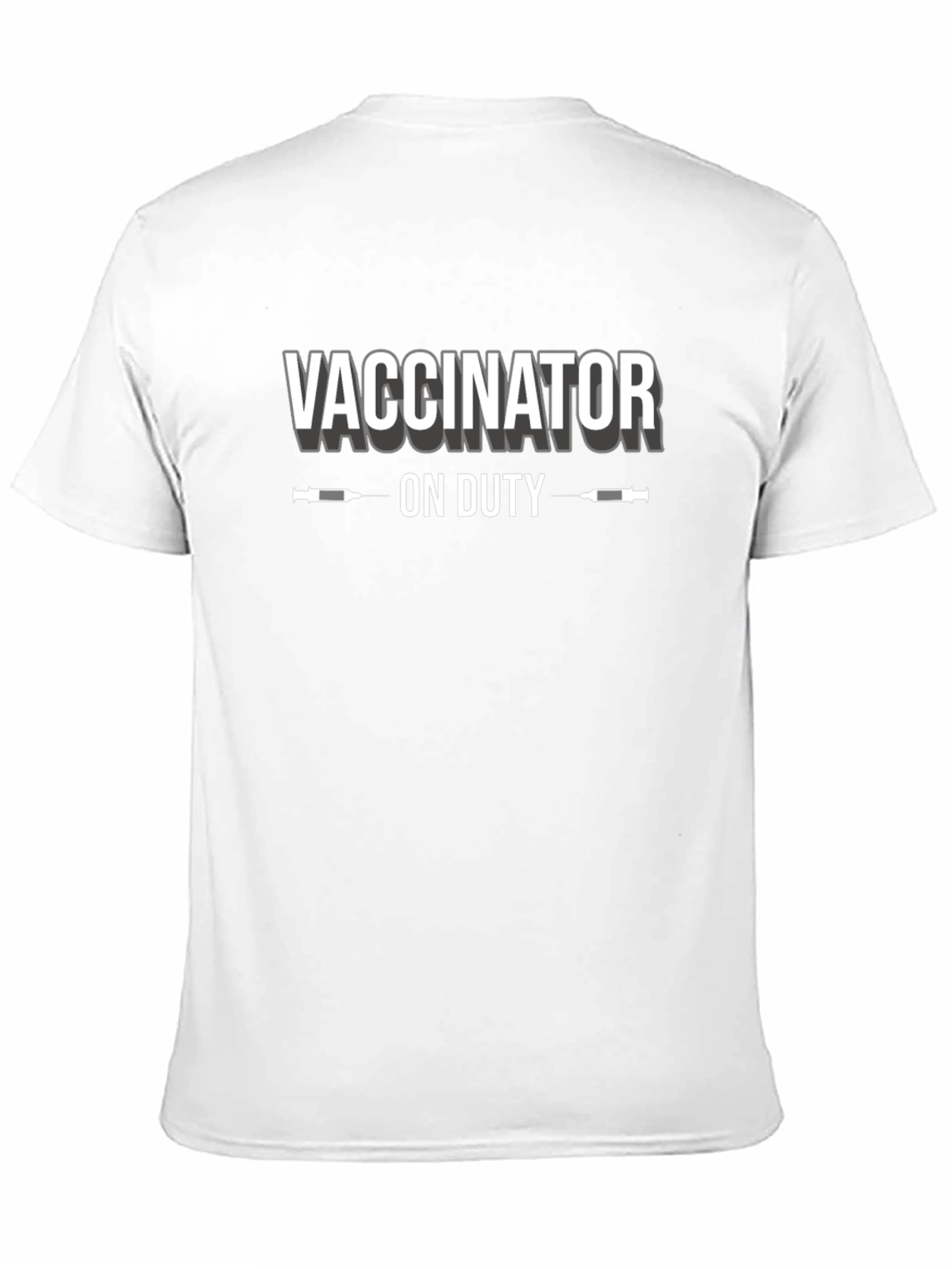 Vaccinator On Duty Graphic Tee - Black