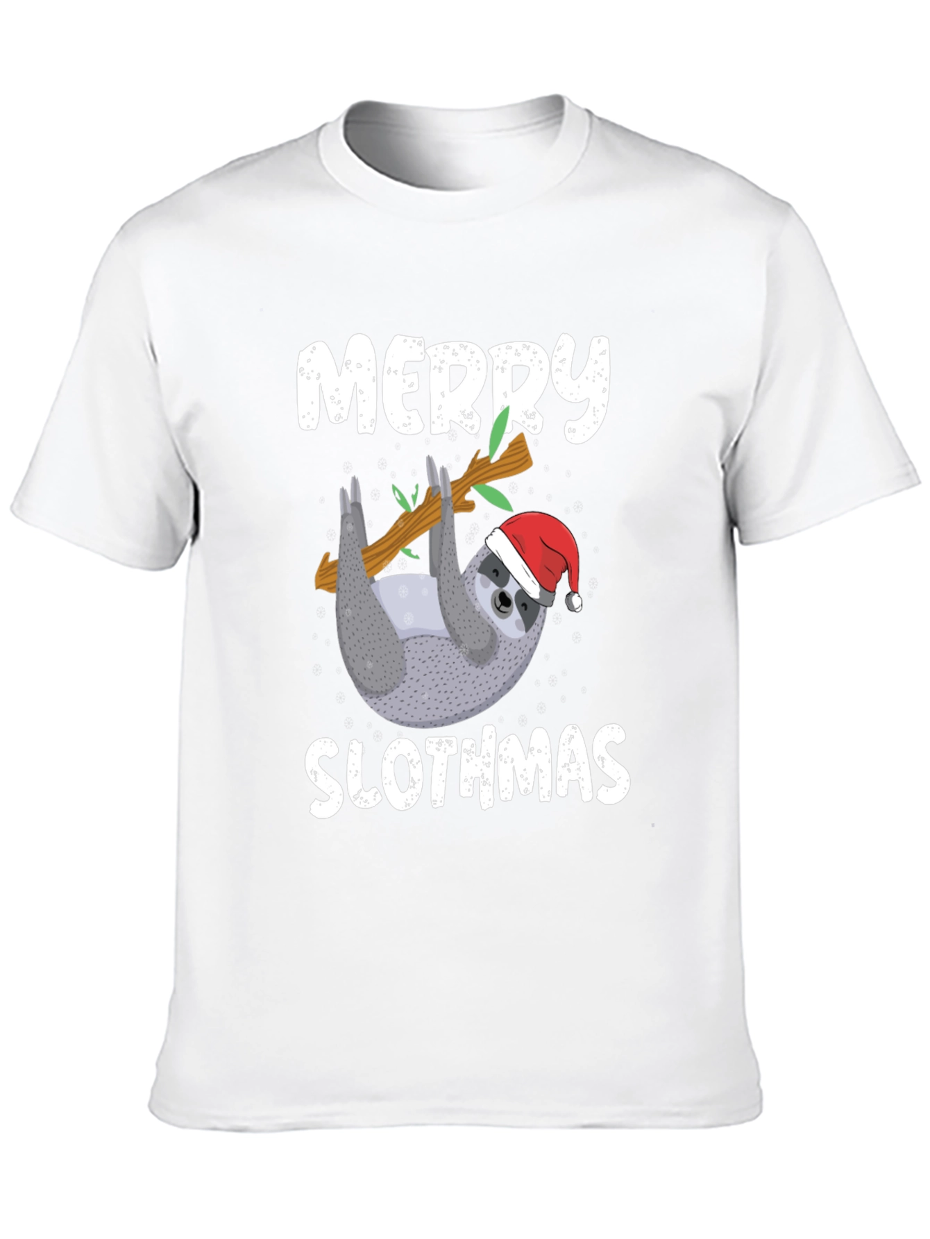 Merry Slothmas Graphic Tee