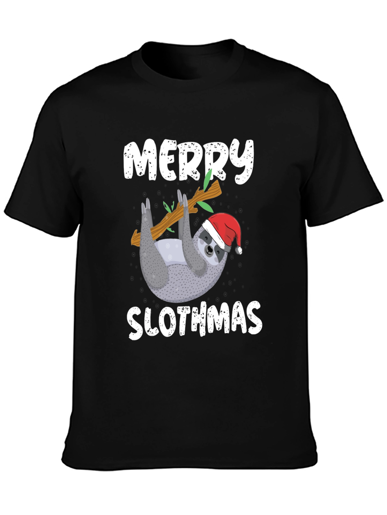 Merry Slothmas Graphic Tee