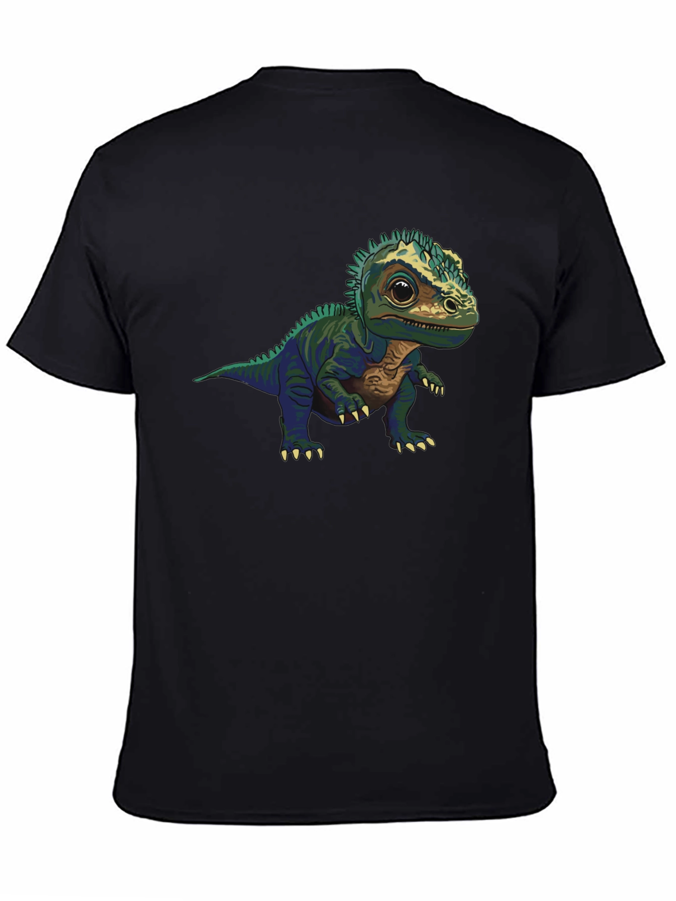 Dinosaur Graphic Black T-Shirt