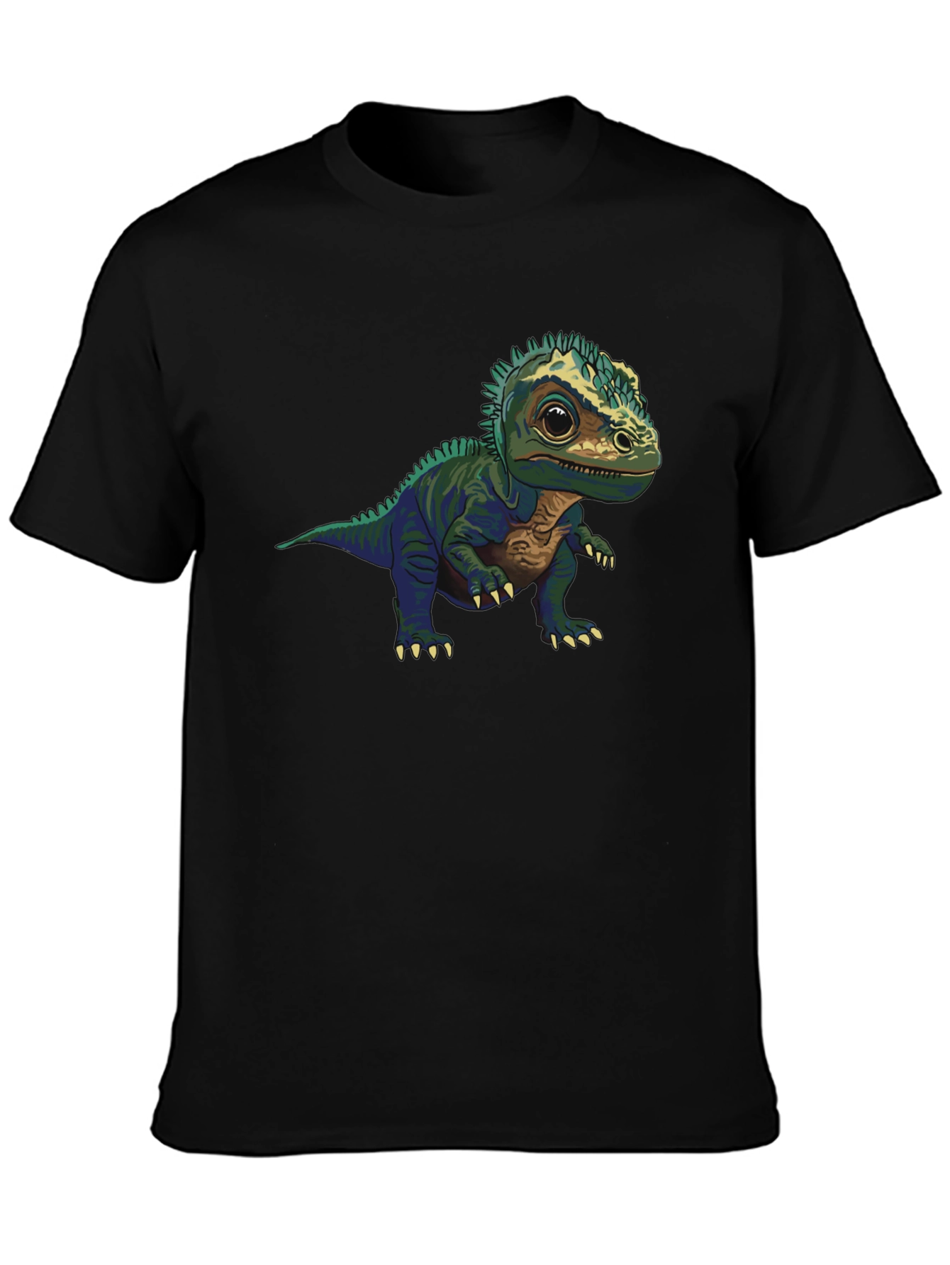 Dinosaur Graphic Black T-Shirt