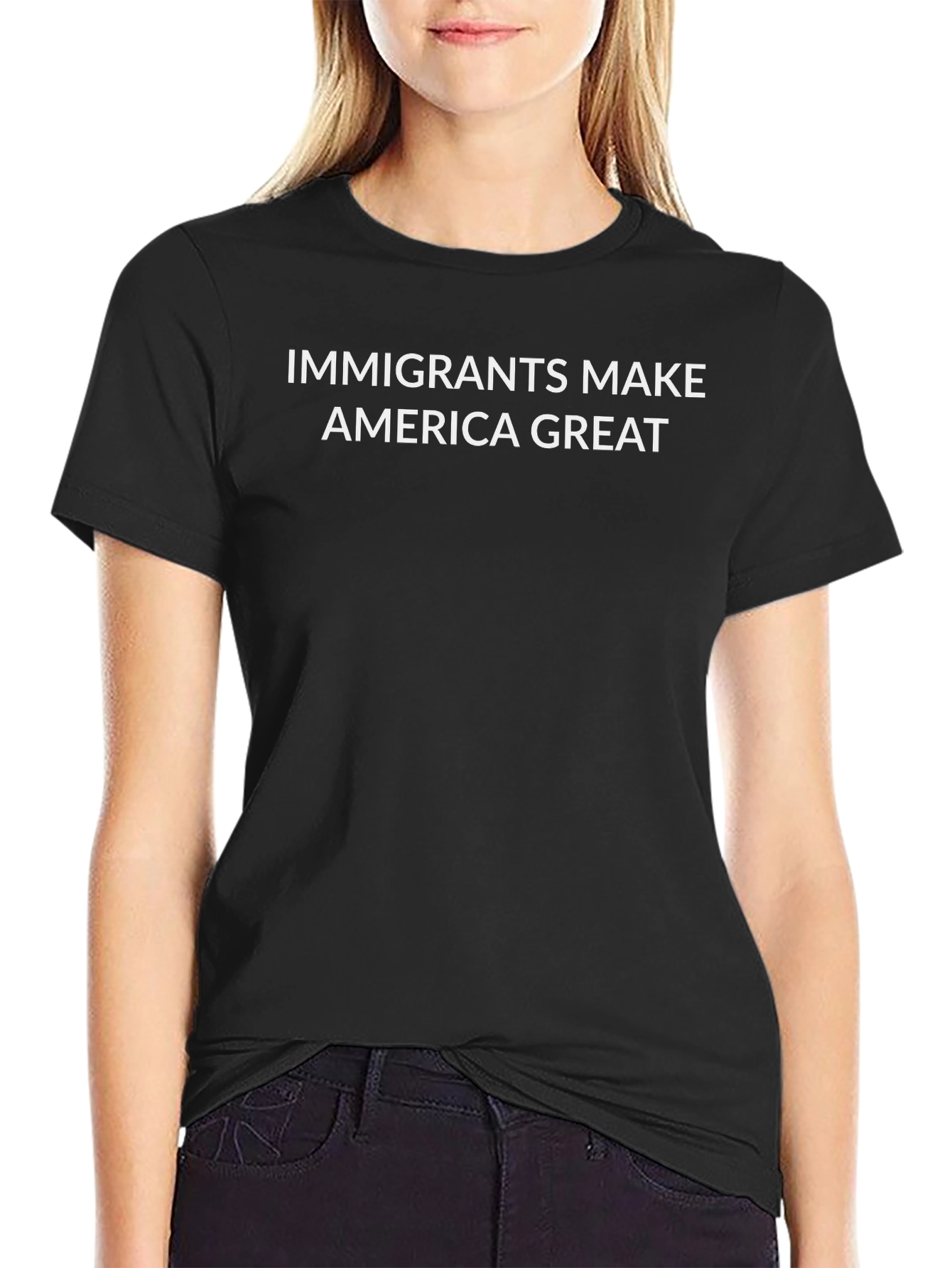 Immigrants Make America Great Graphic T-Shirt