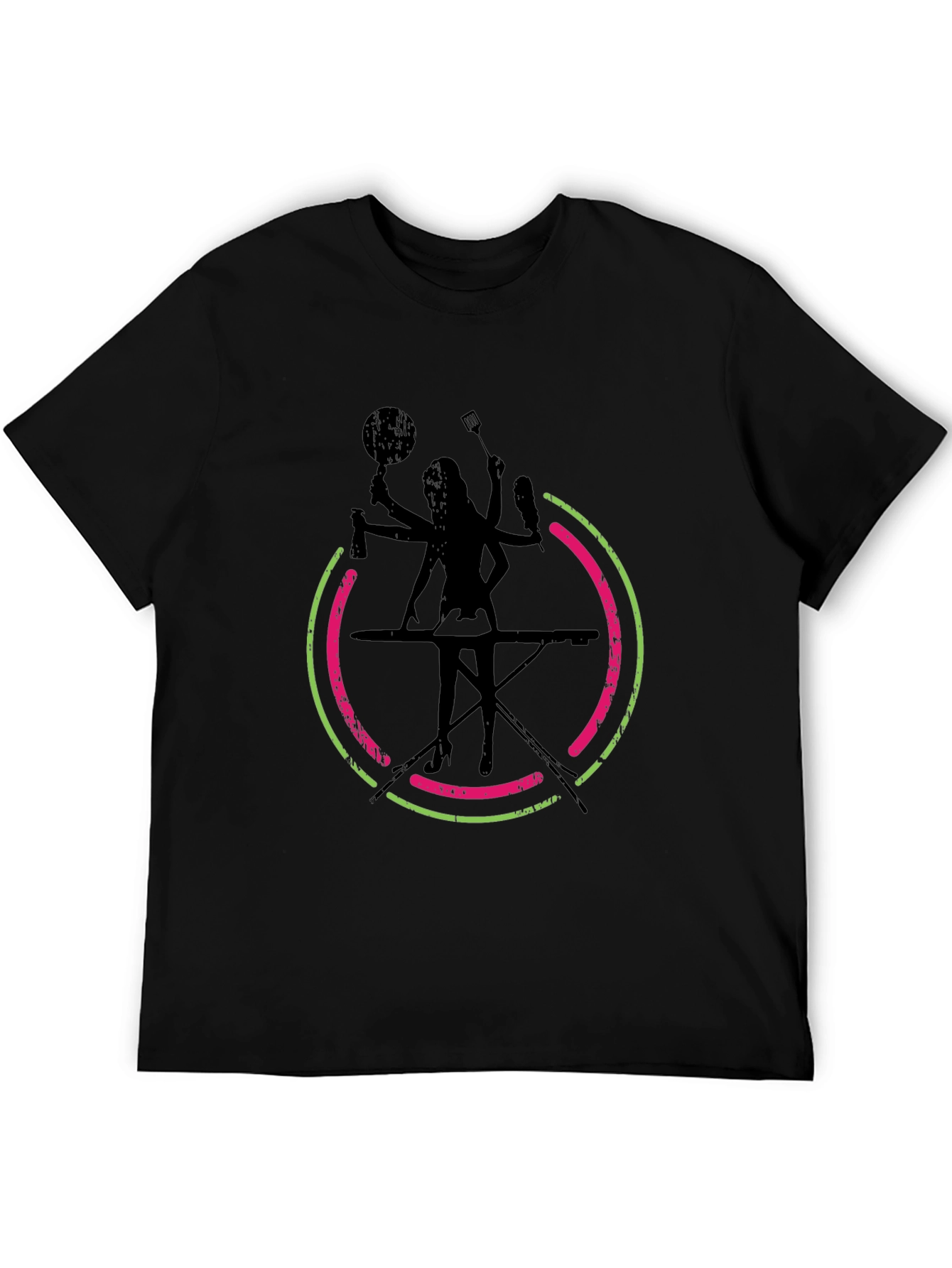 Multitasking Master T-Shirt - Black Graphic Tee