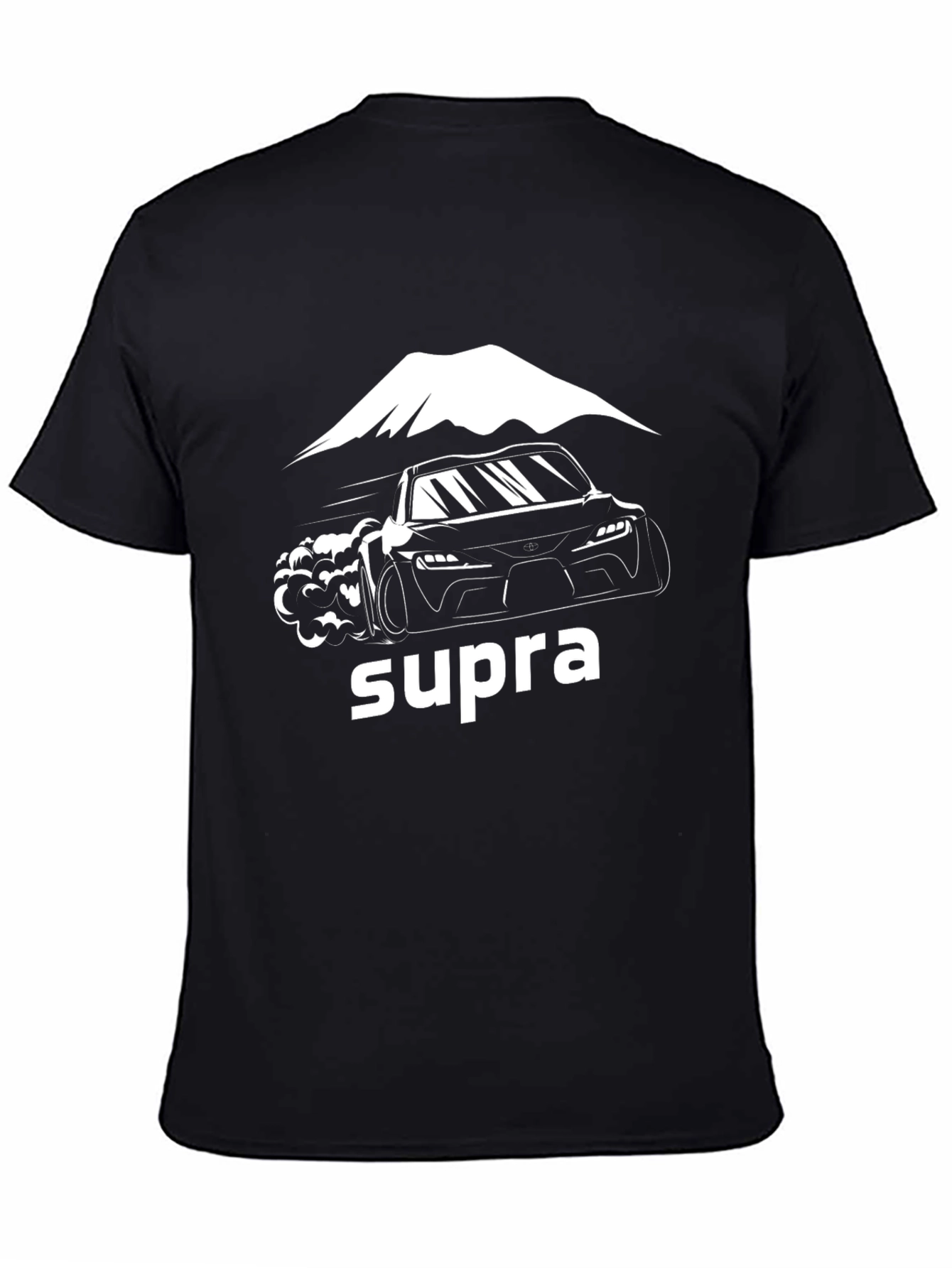 Supra Car Graphic Black T-Shirt