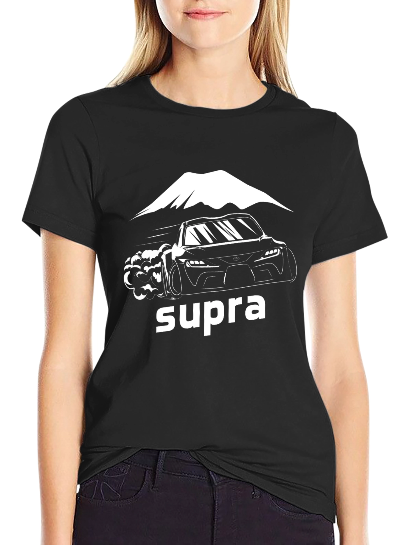 Supra Car Graphic Black T-Shirt