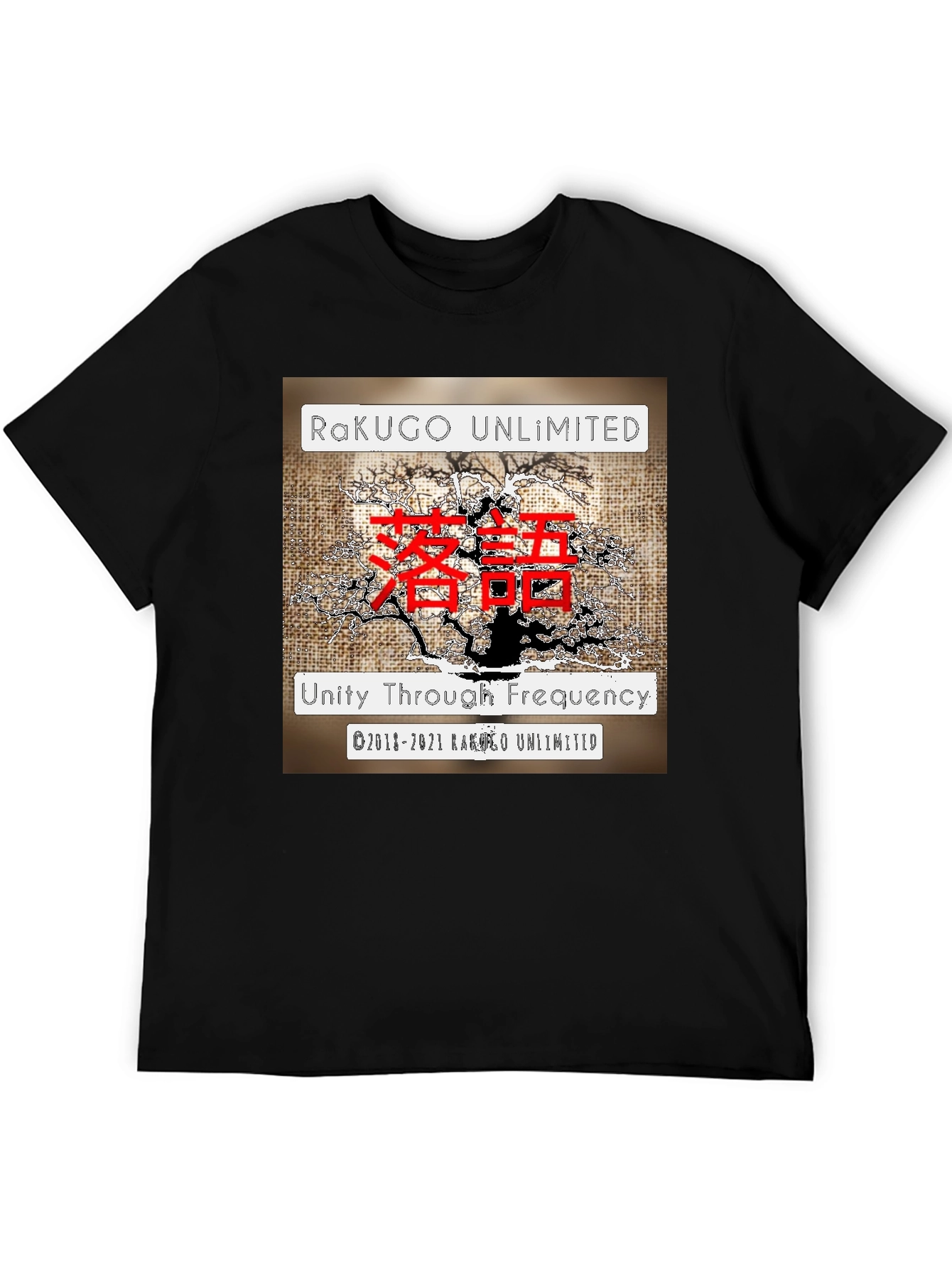 Rakugo Unlimited Graphic Tee - Unity Through Frequency