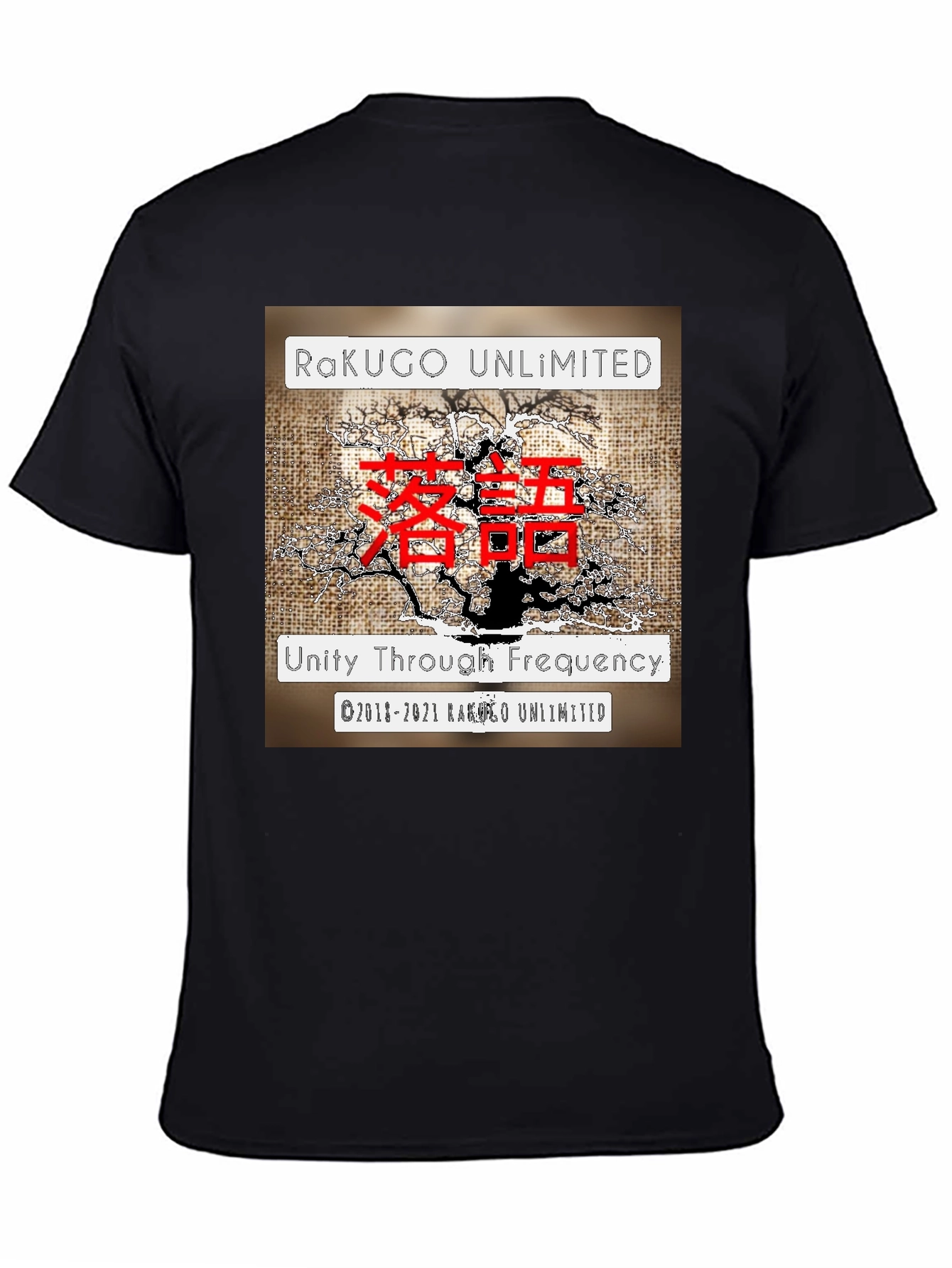 Rakugo Unlimited Graphic Tee - Unity Through Frequency