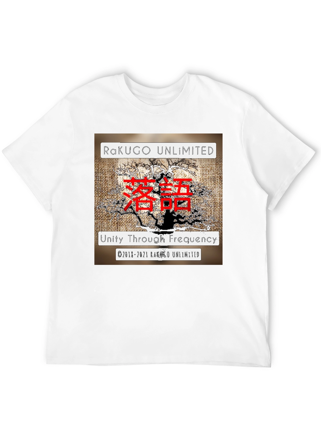 Rakugo Unlimited Graphic Tee - Unity Through Frequency
