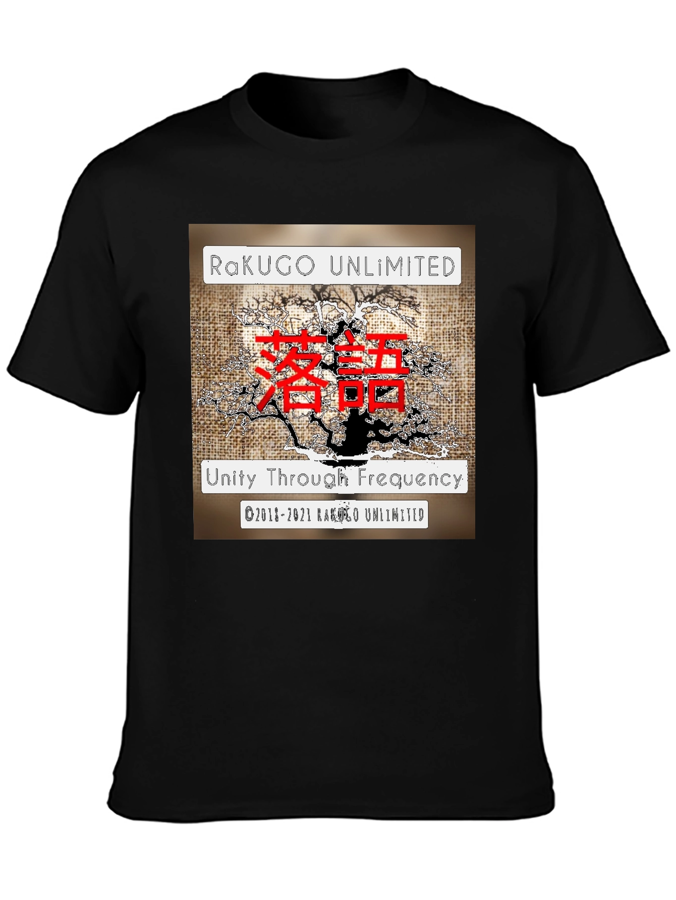 Rakugo Unlimited Graphic Tee - Unity Through Frequency