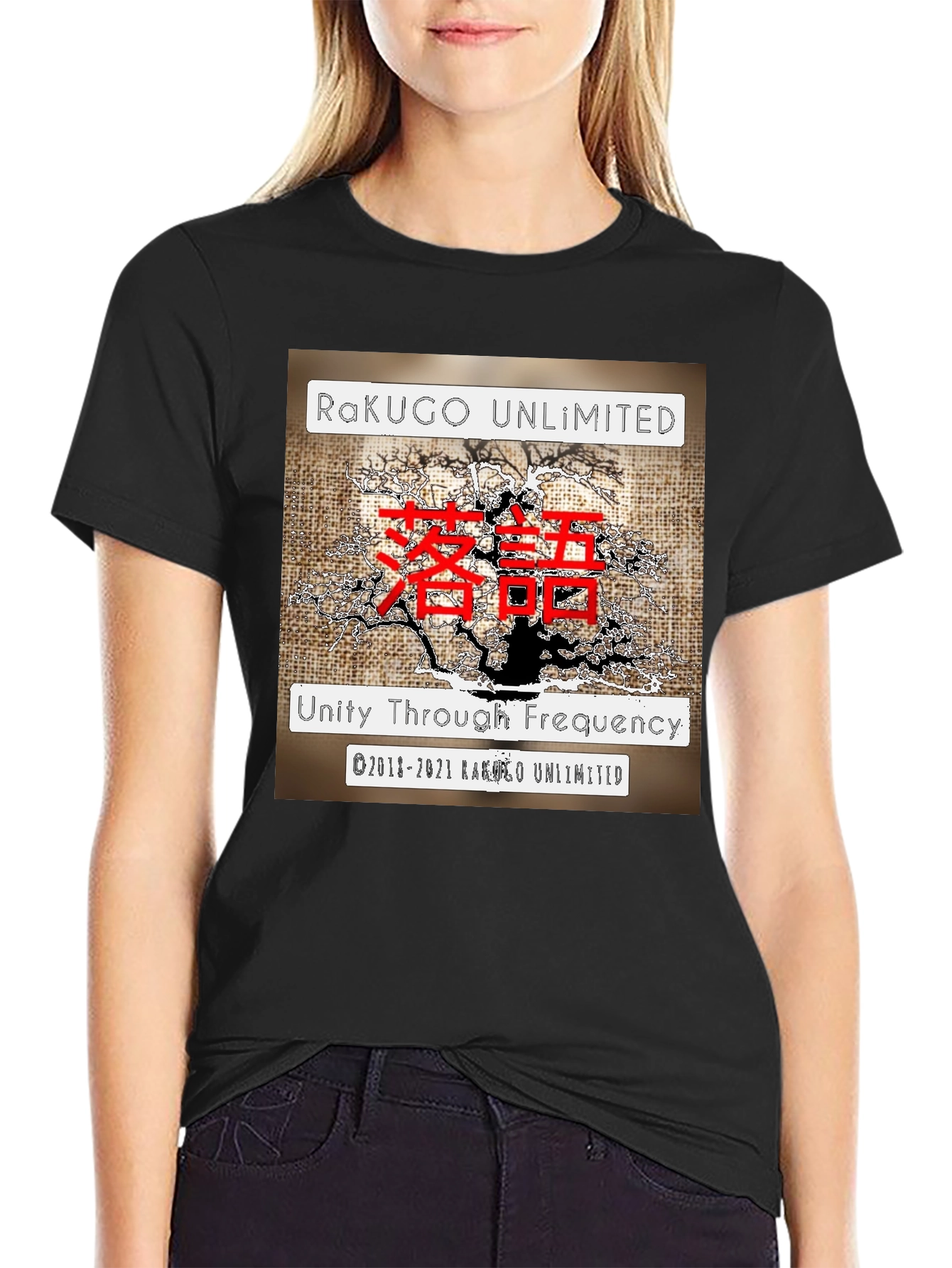Rakugo Unlimited Graphic Tee - Unity Through Frequency