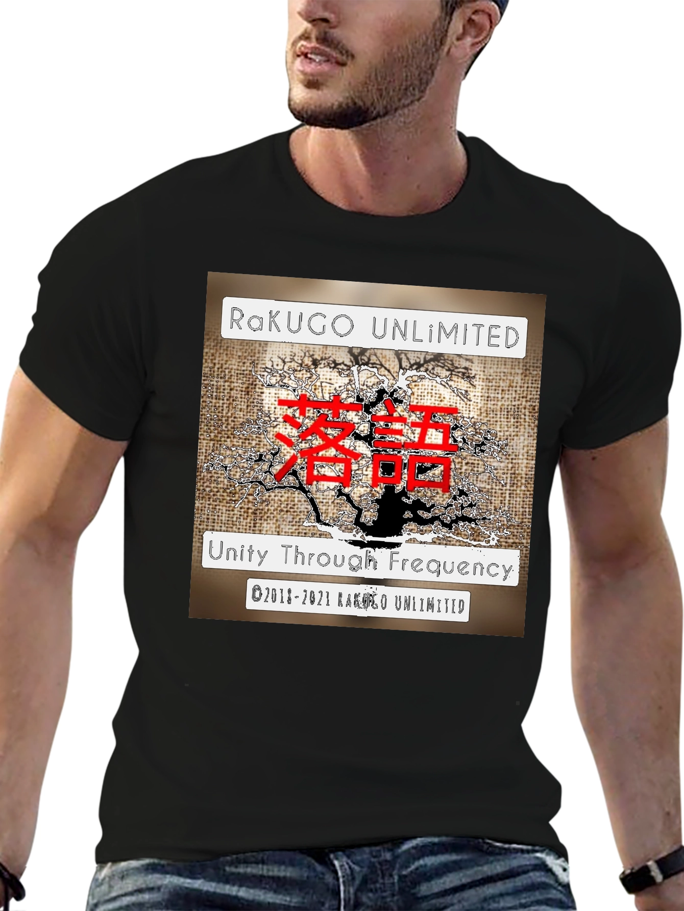 Rakugo Unlimited Graphic Tee - Unity Through Frequency