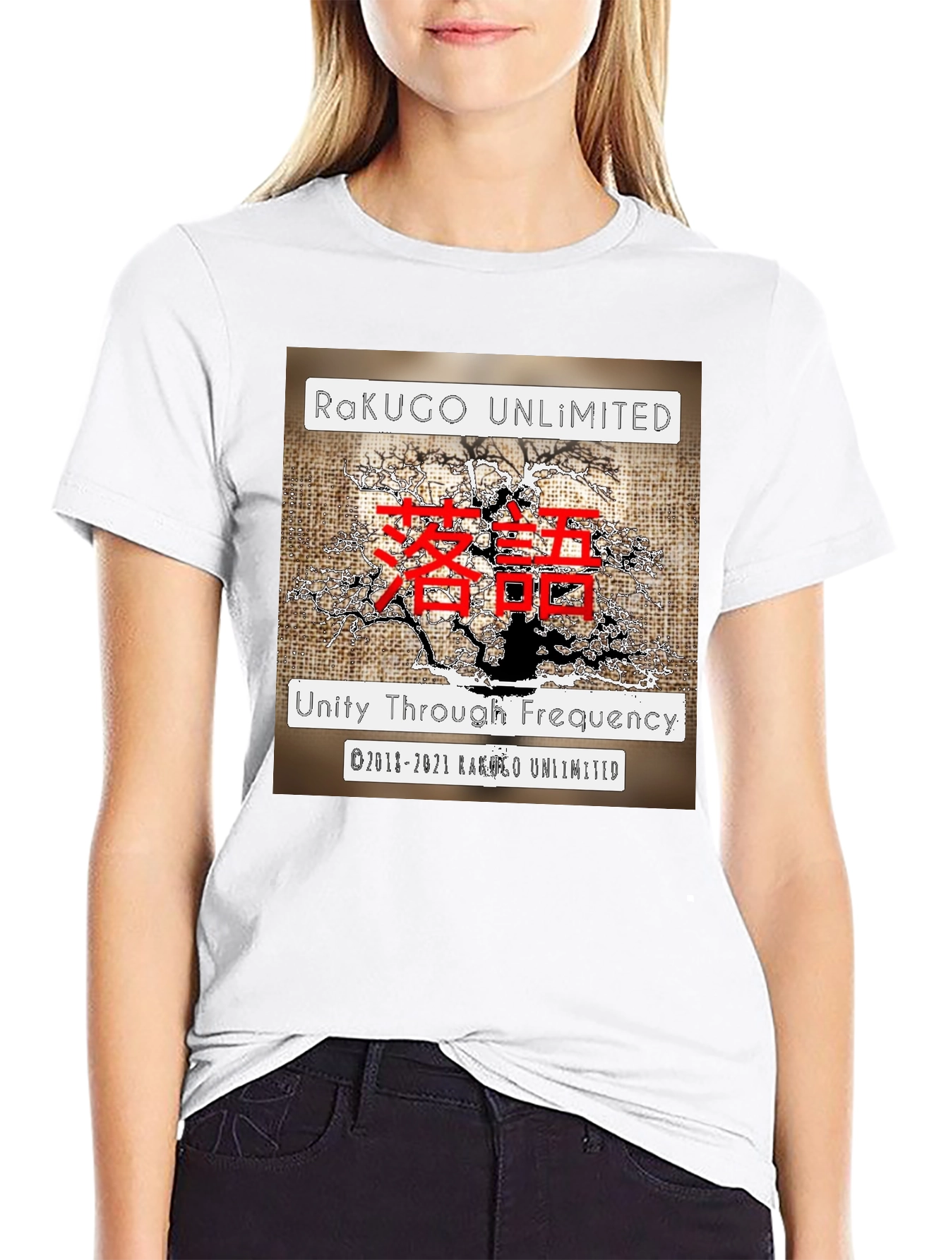 Rakugo Unlimited Graphic Tee - Unity Through Frequency