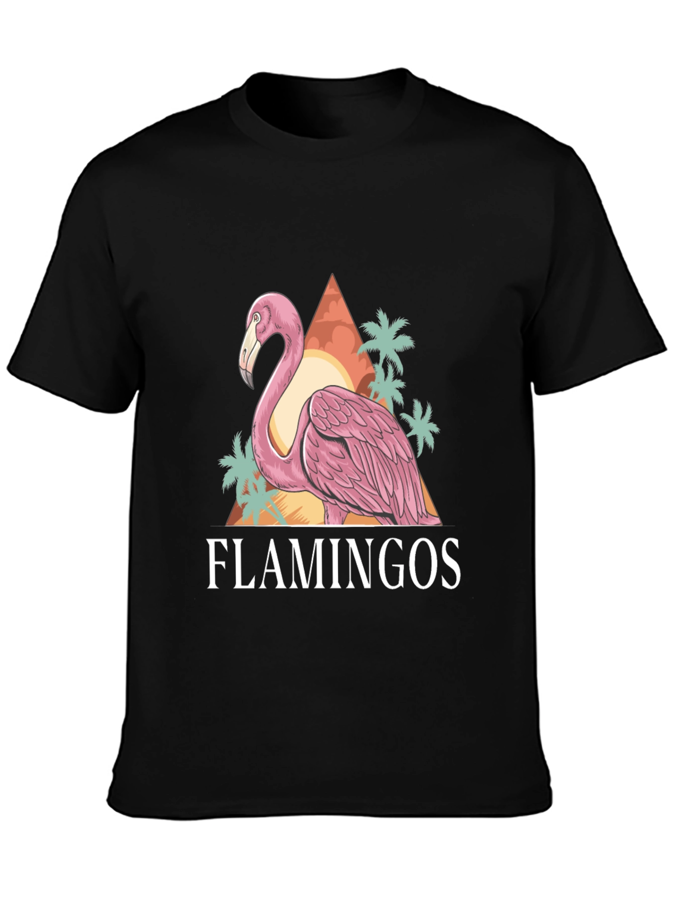 Flamingo Graphic Tee - Tropical Vibes!