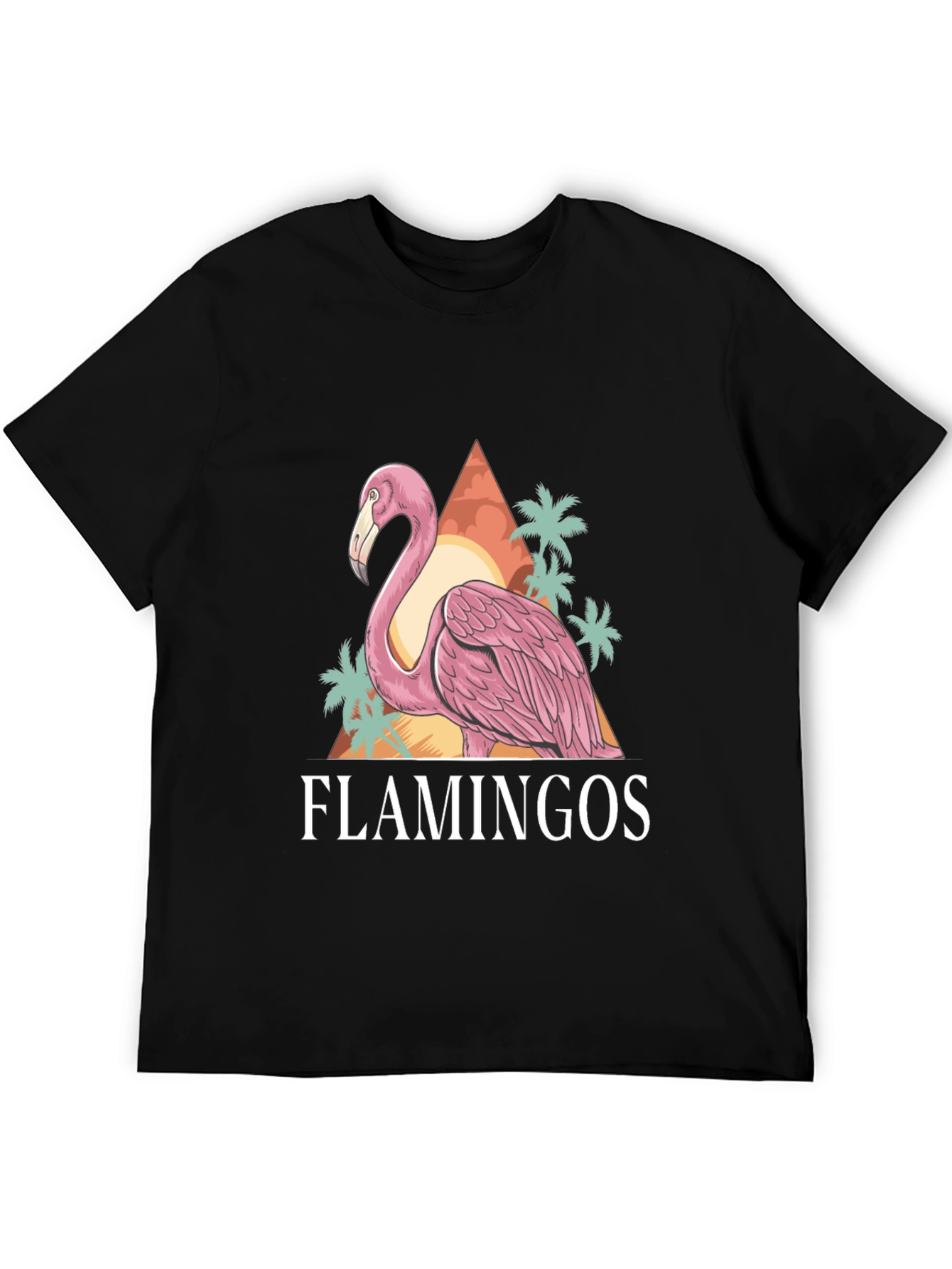 Flamingo Graphic Tee - Tropical Vibes!