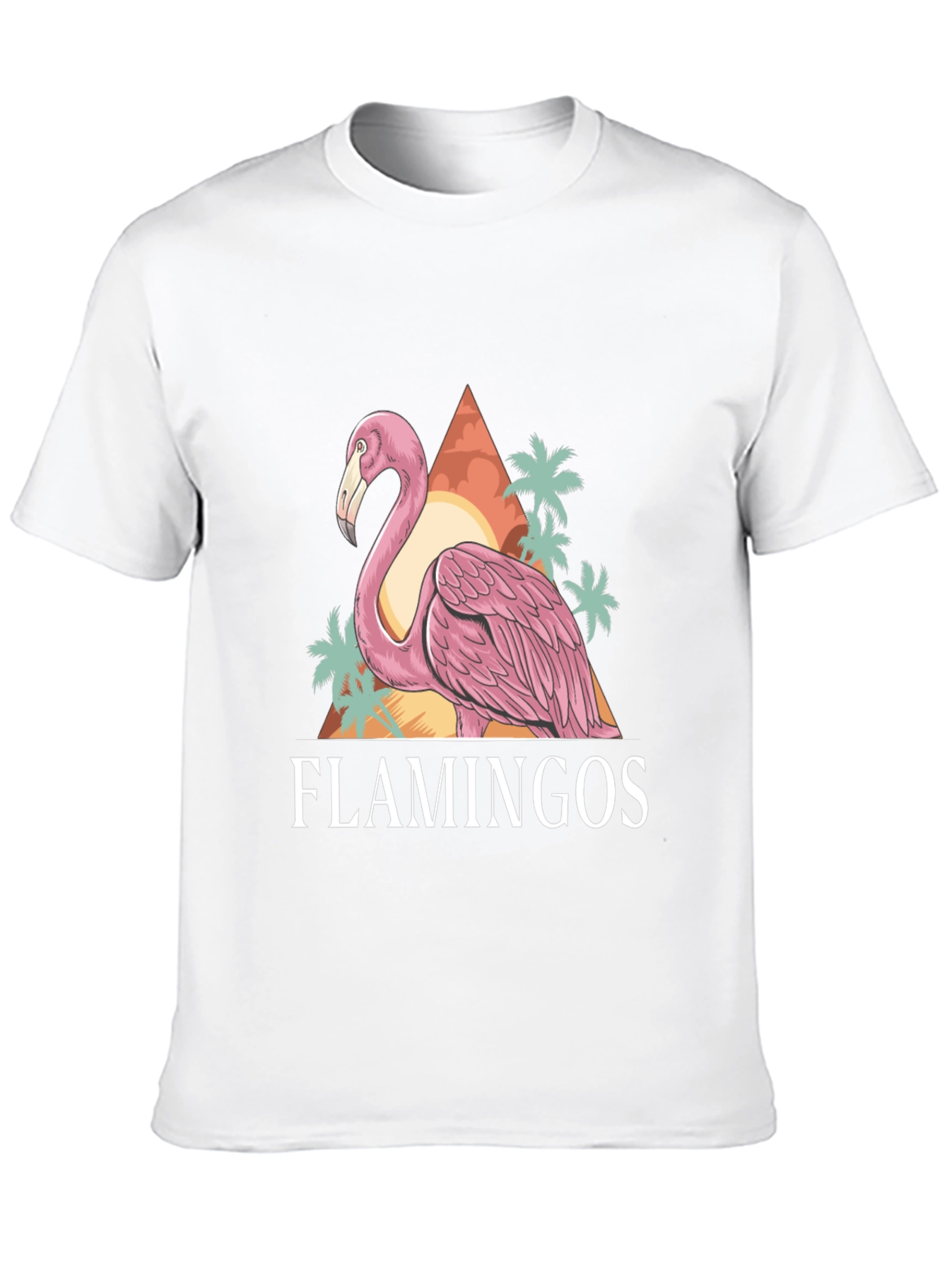 Flamingo Graphic Tee - Tropical Vibes!