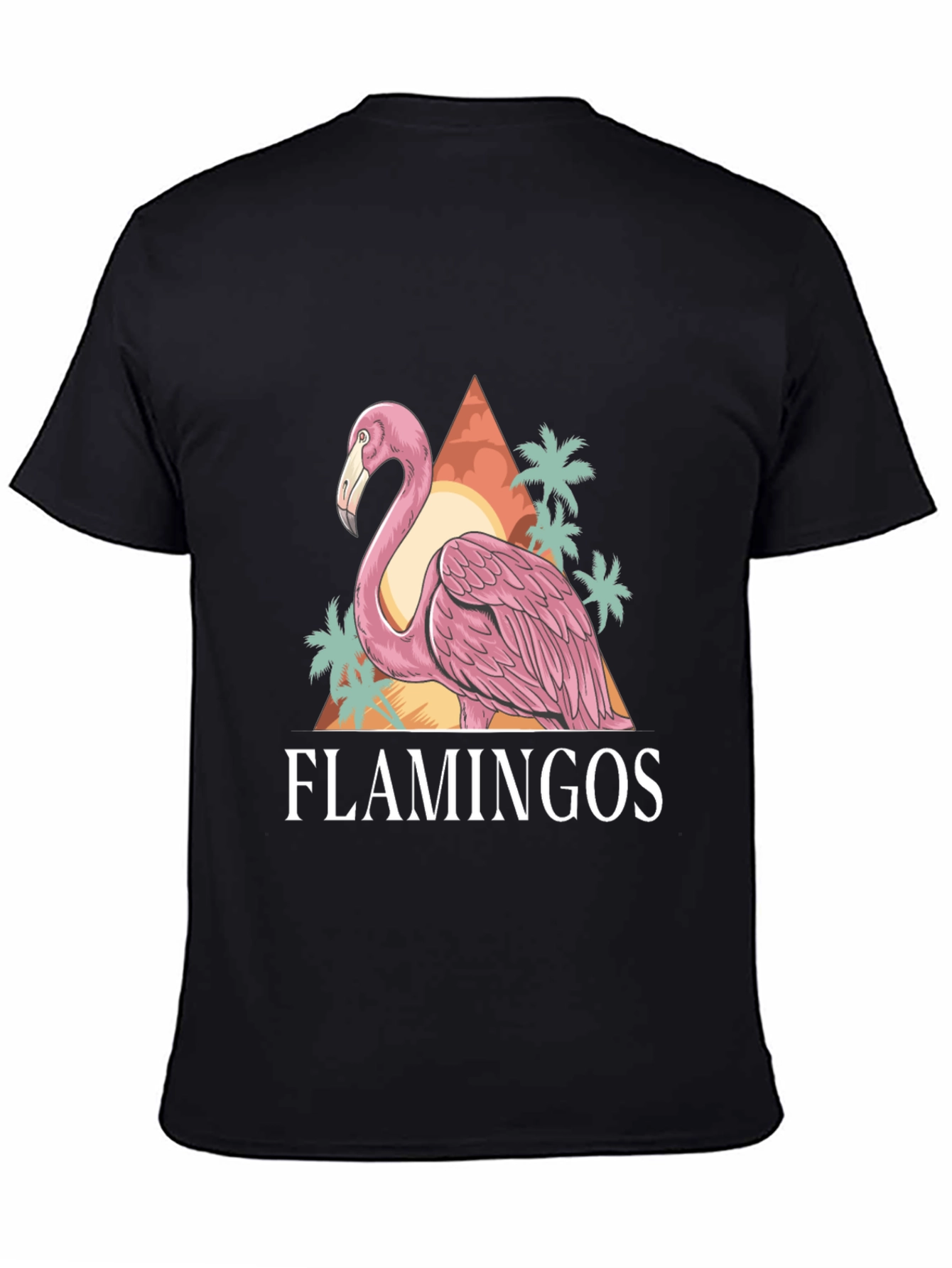 Flamingo Graphic Tee - Tropical Vibes!