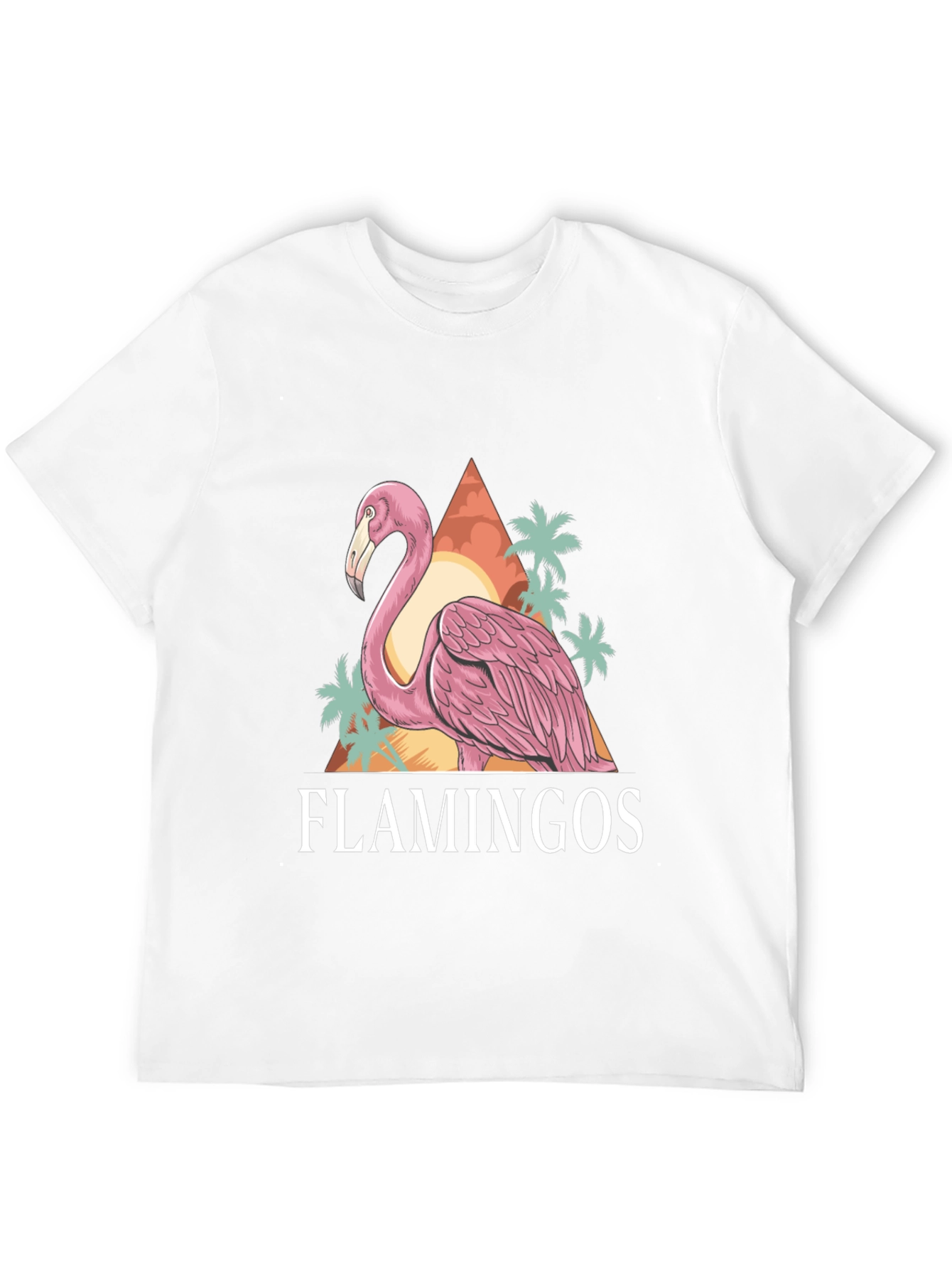Flamingo Graphic Tee - Tropical Vibes!