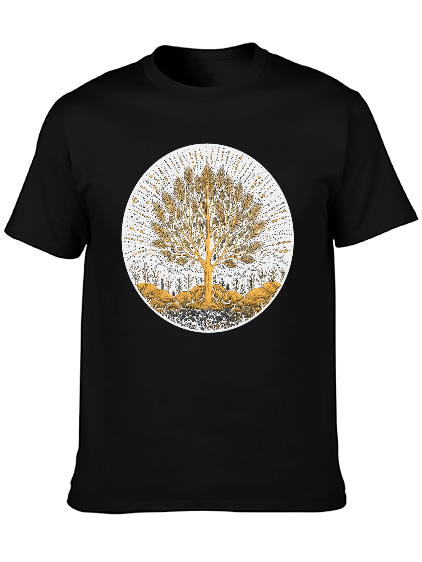 Tree of Life Graphic Tee - Unisex Black T-Shirt