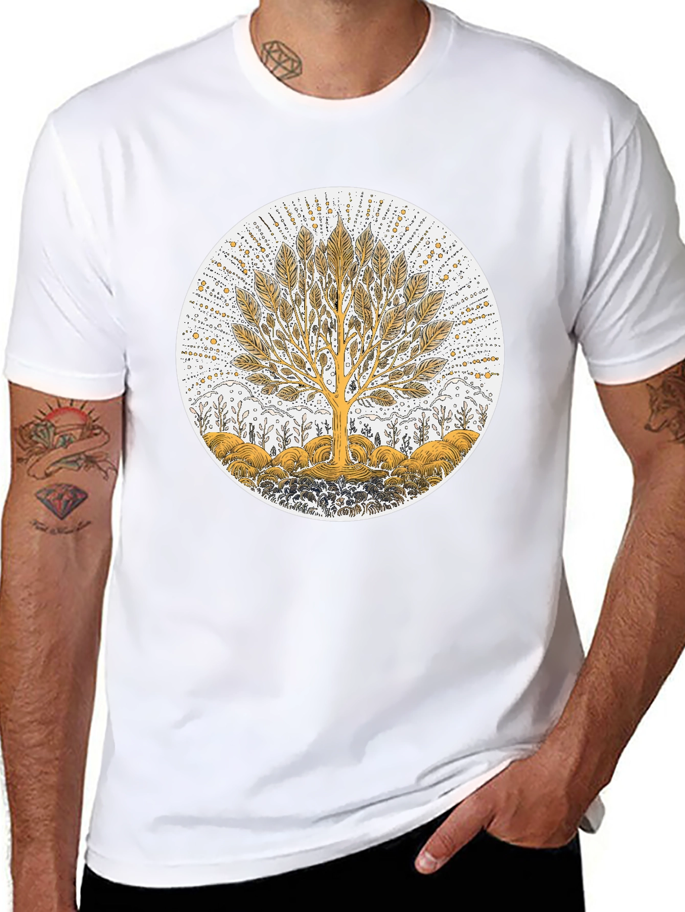 Tree of Life Graphic Tee - Unisex Black T-Shirt