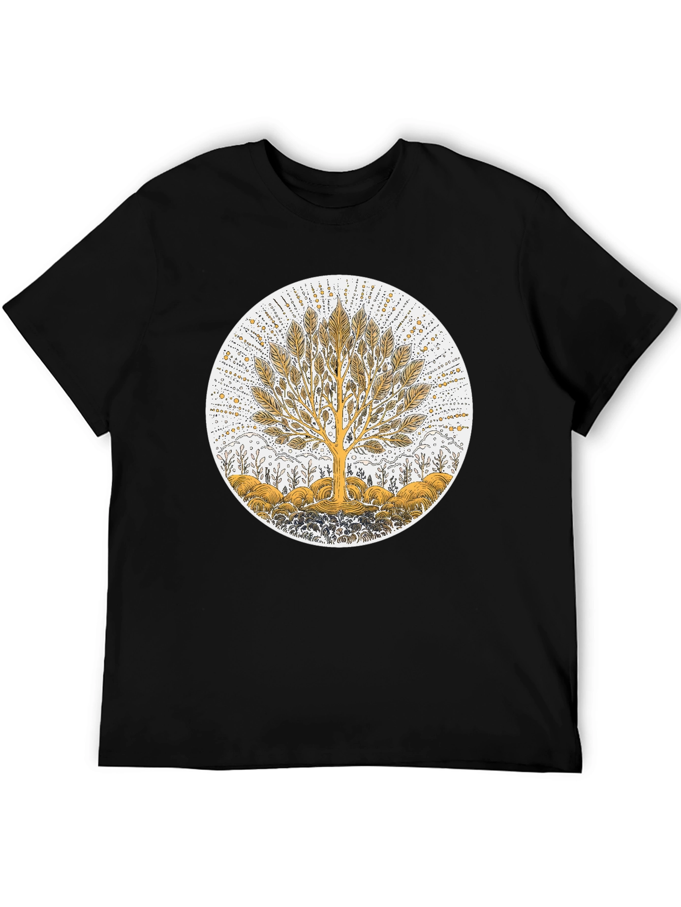 Tree of Life Graphic Tee - Unisex Black T-Shirt