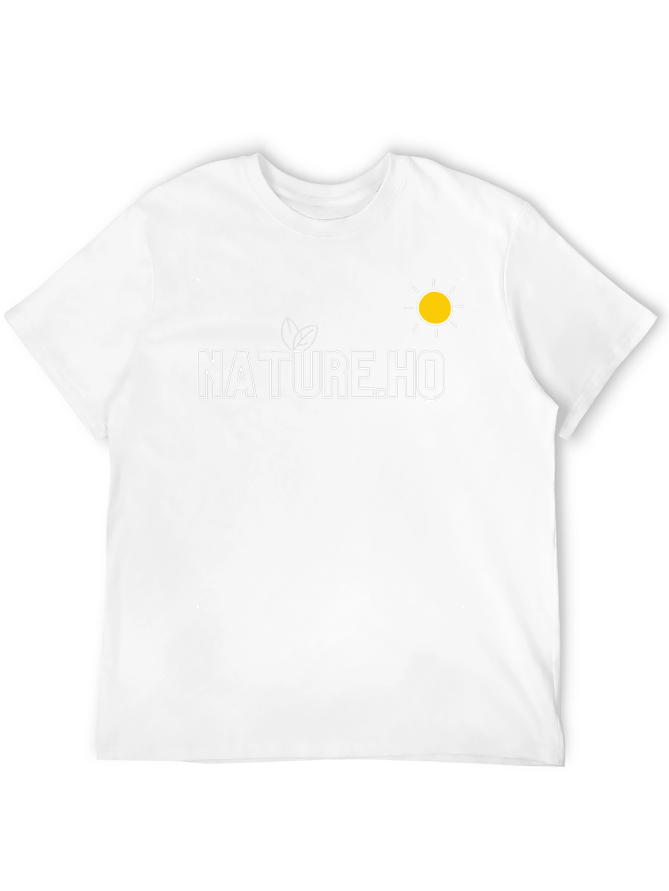 Nature.HQ Black Graphic Tee