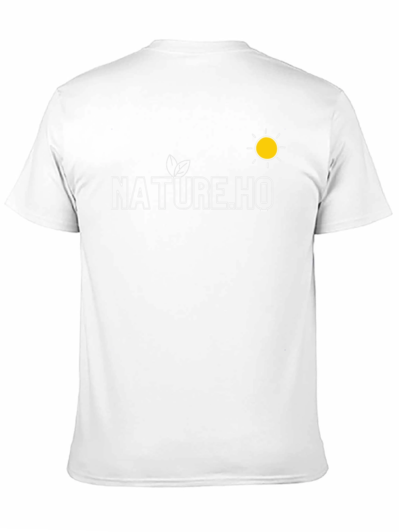 Nature.HQ Black Graphic Tee