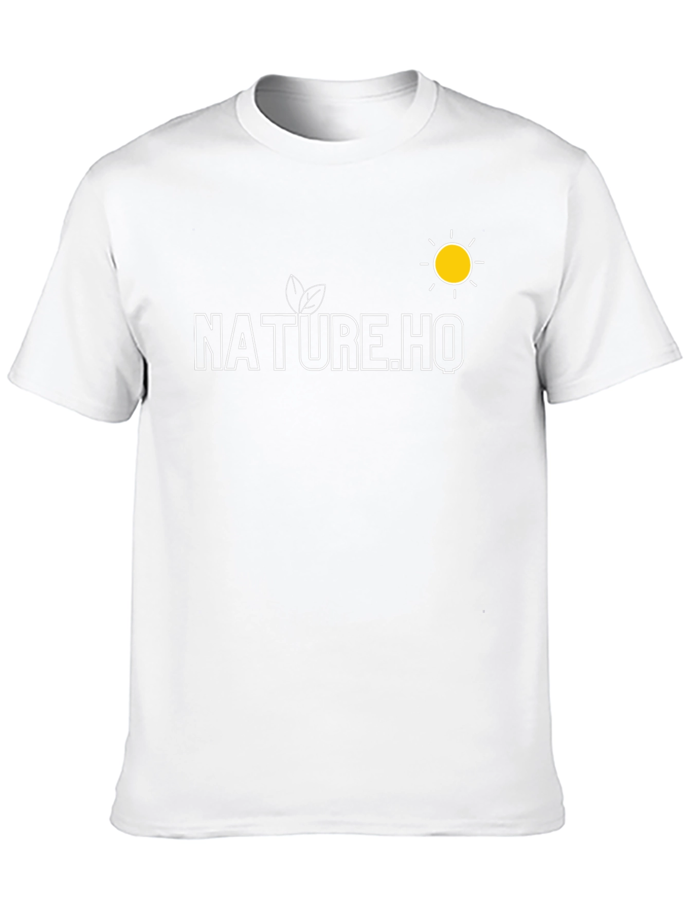 Nature.HQ Black Graphic Tee