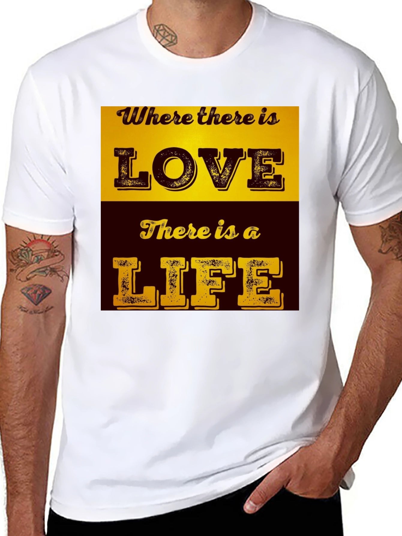 Love & Life T-Shirt - Inspirational Graphic Tee