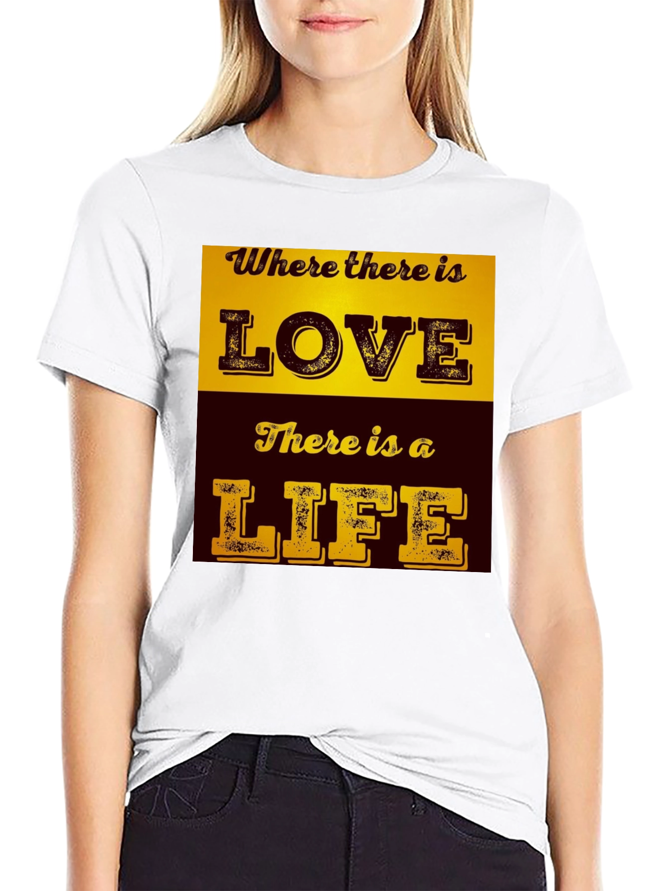 Love & Life T-Shirt - Inspirational Graphic Tee