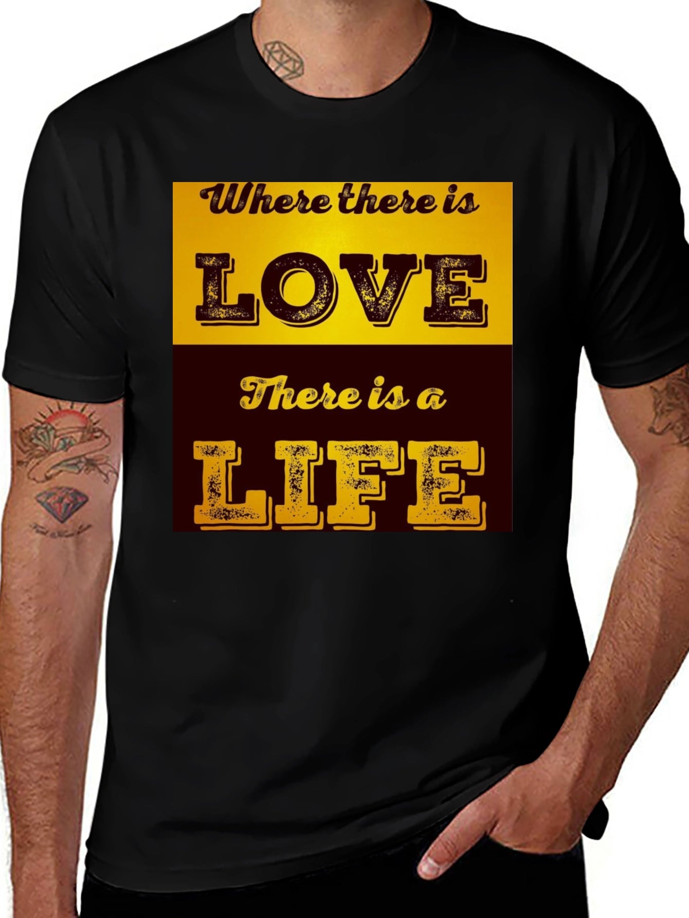 Love & Life T-Shirt - Inspirational Graphic Tee
