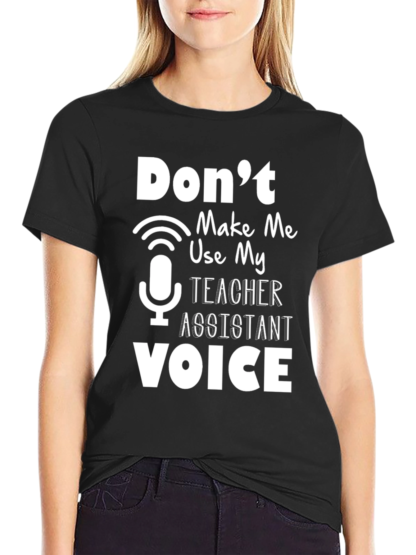Teacher Assistant Voice Graphic Tee