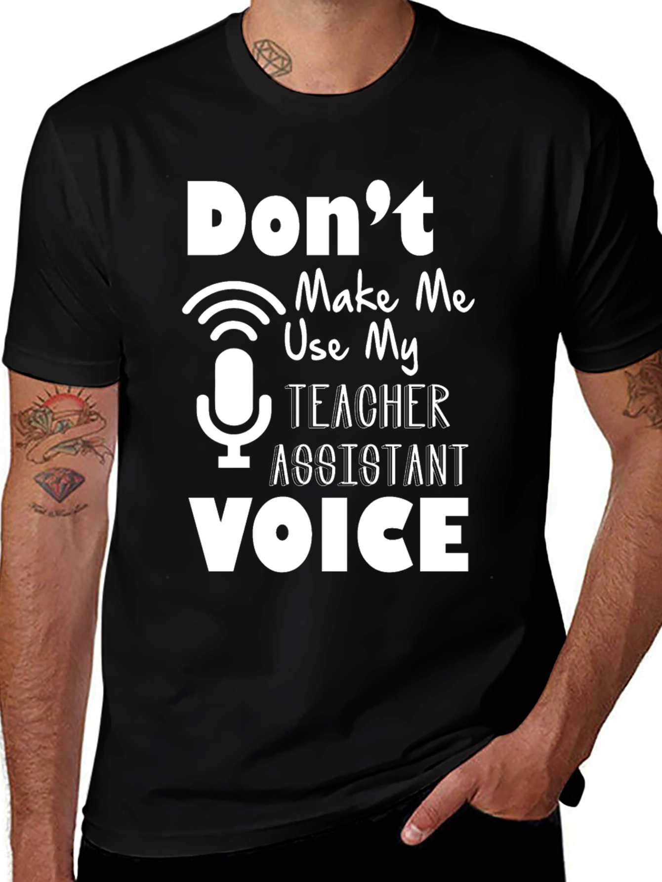 Teacher Assistant Voice Graphic Tee