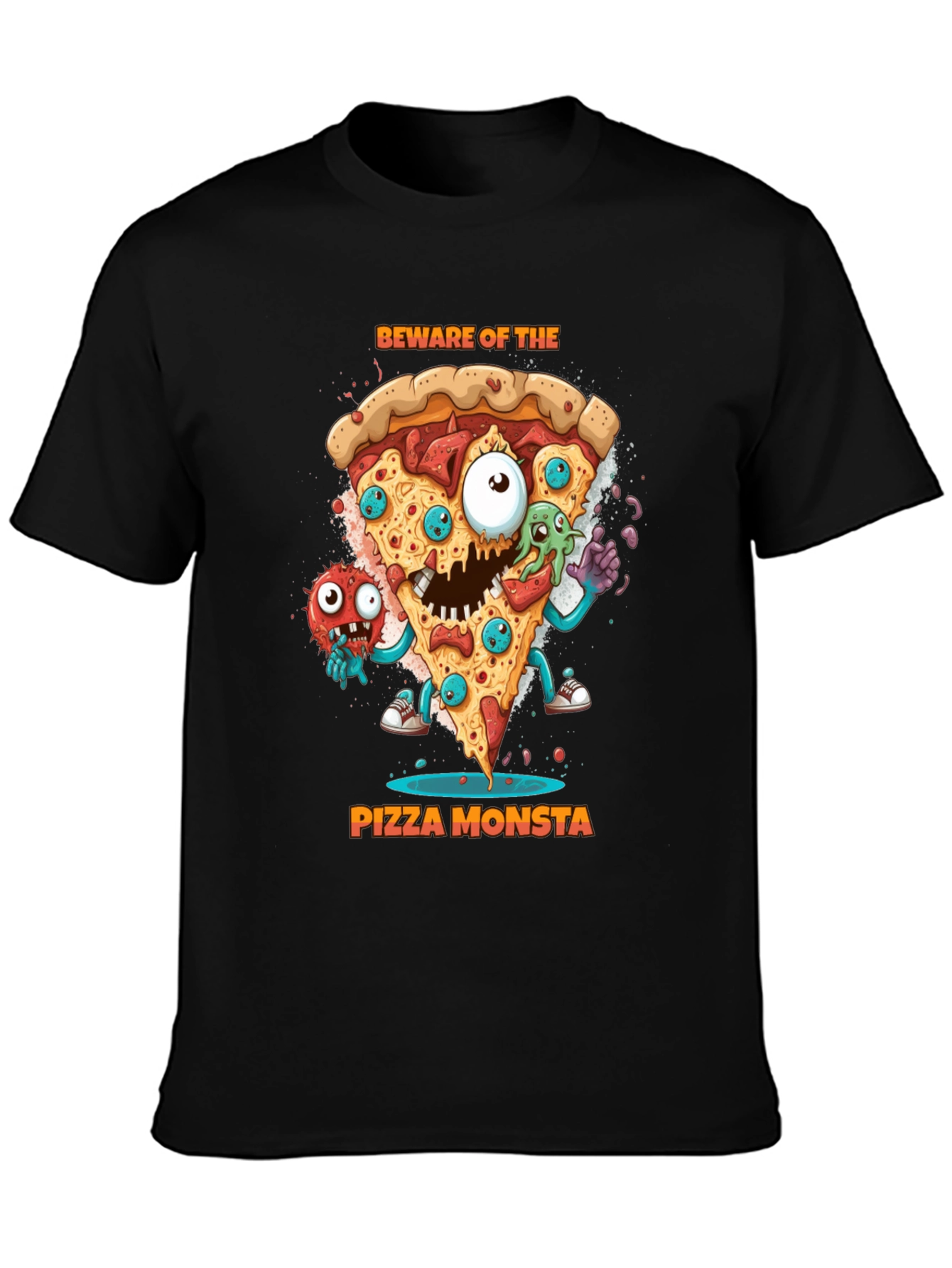 Pizza Monsta Graphic Tee