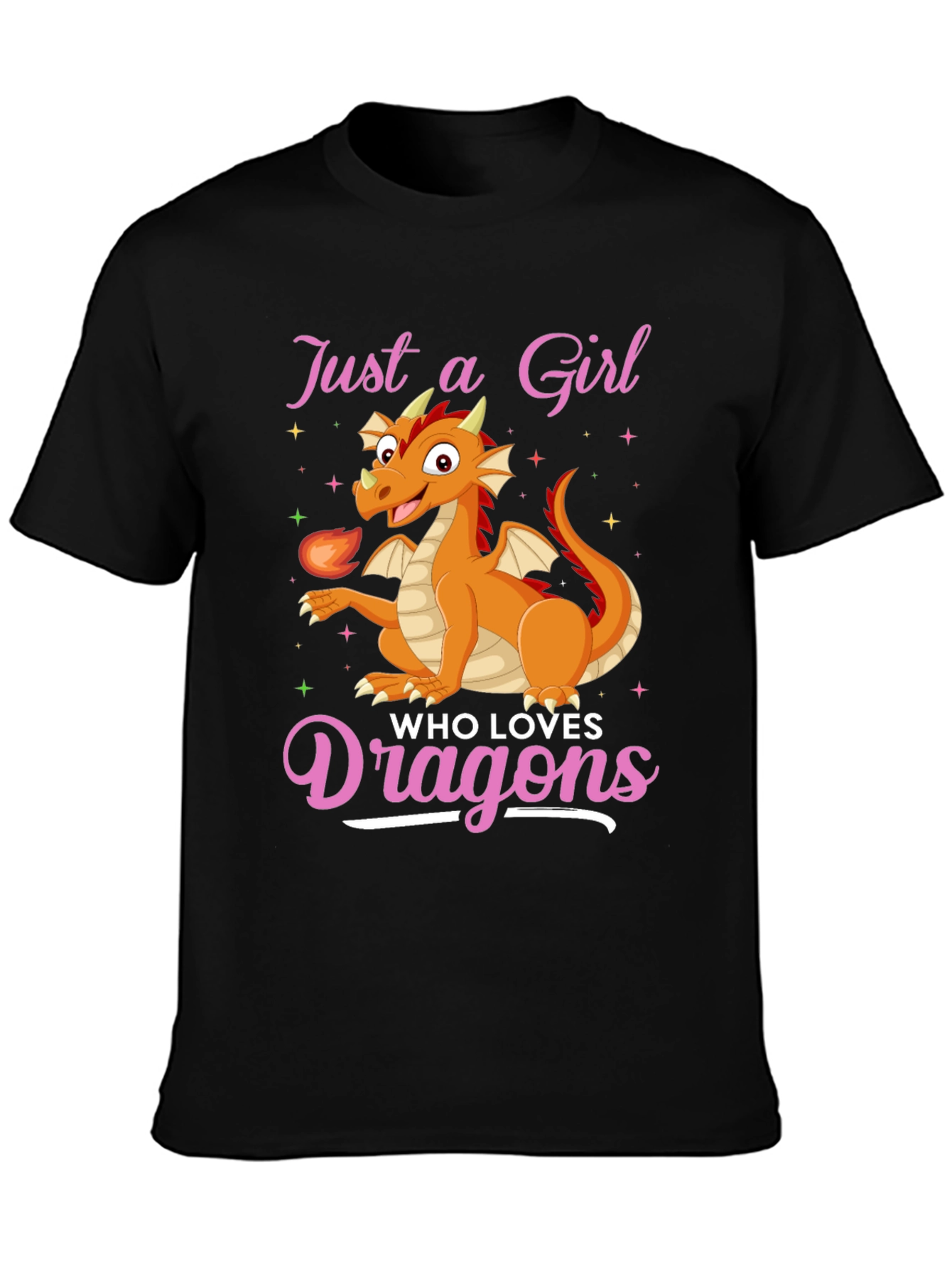 Girl Dragon Lover T-Shirt