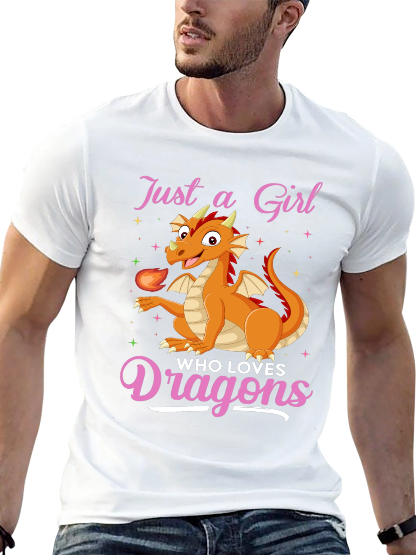 Girl Dragon Lover T-Shirt
