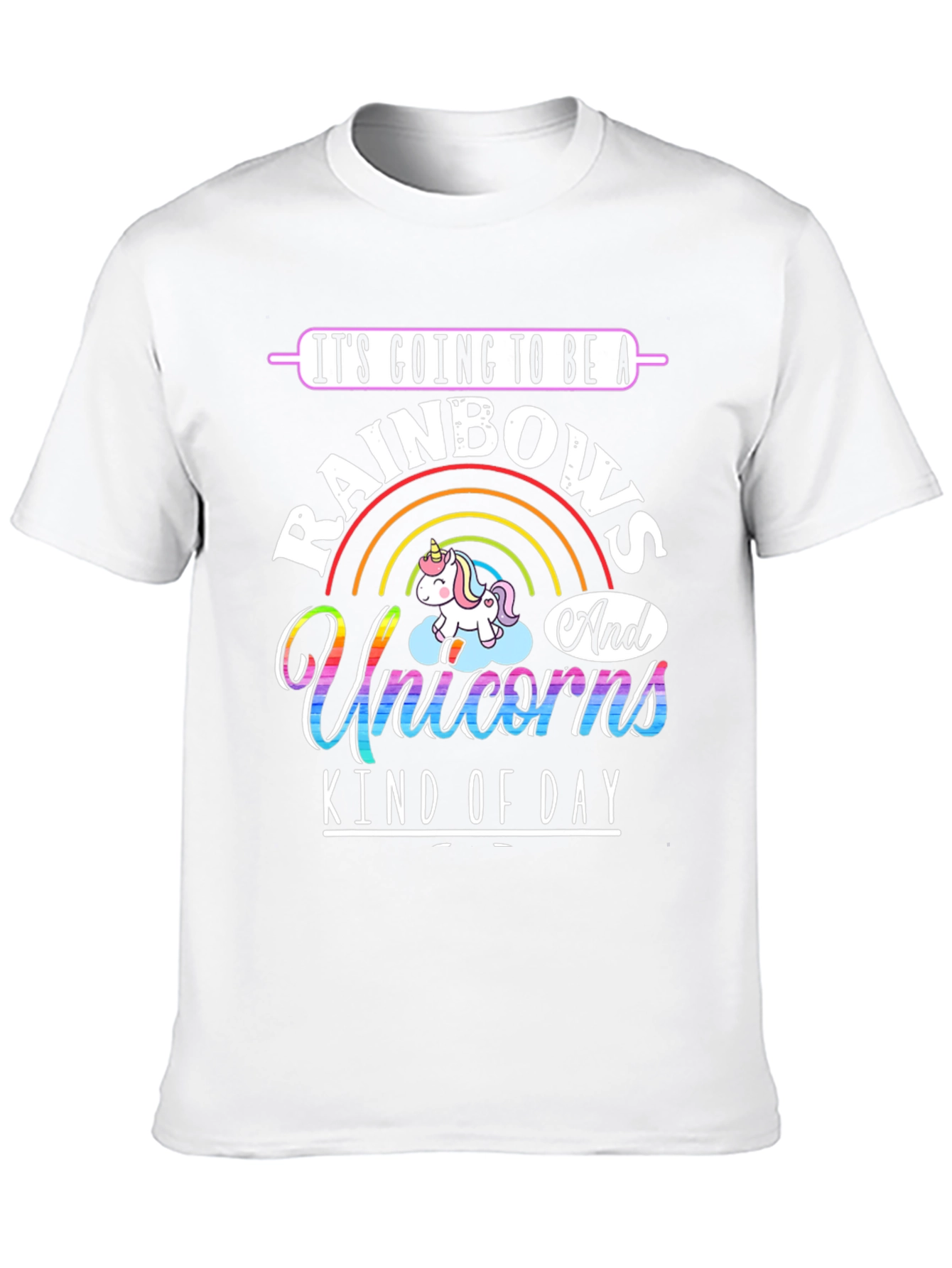 Rainbows and Unicorns Graphic T-Shirt
