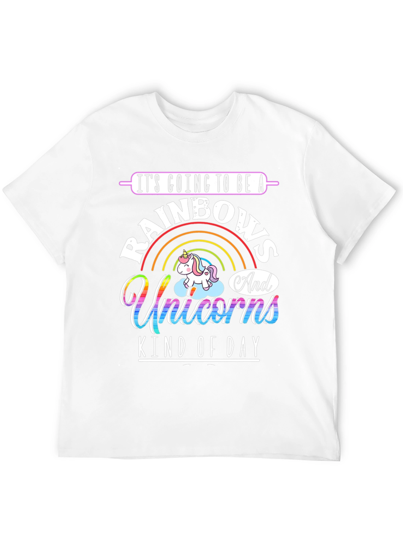 Rainbows and Unicorns Graphic T-Shirt