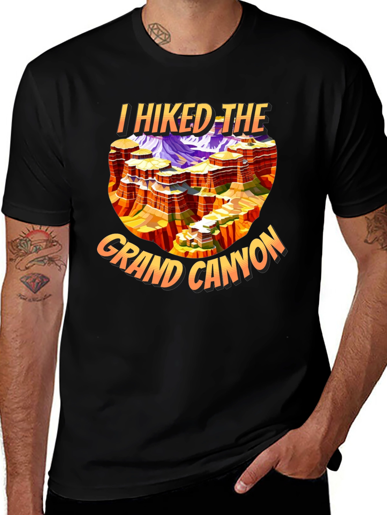 Grand Canyon Hiker Tee - Adventure Awaits!