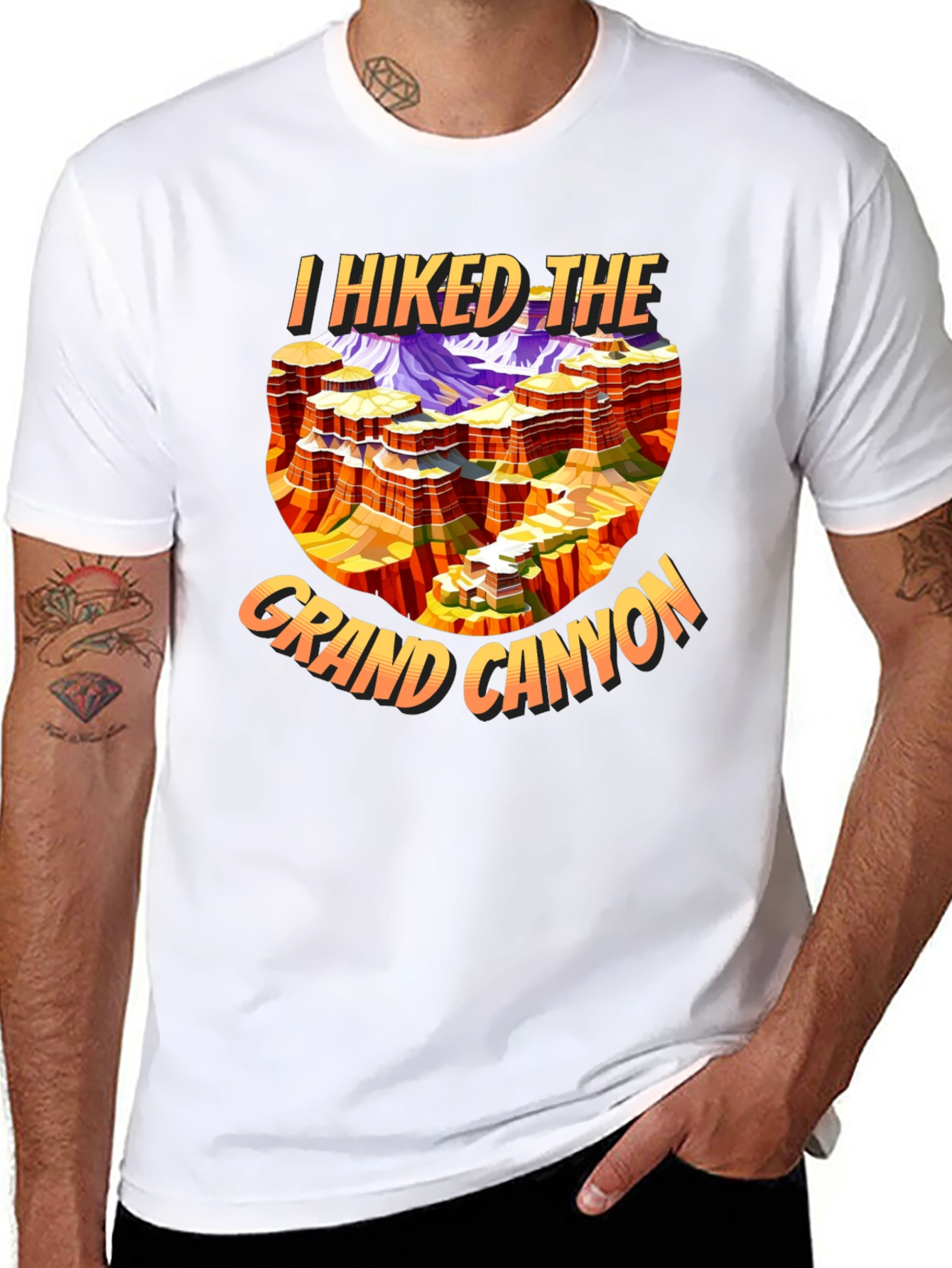 Grand Canyon Hiker Tee - Adventure Awaits!