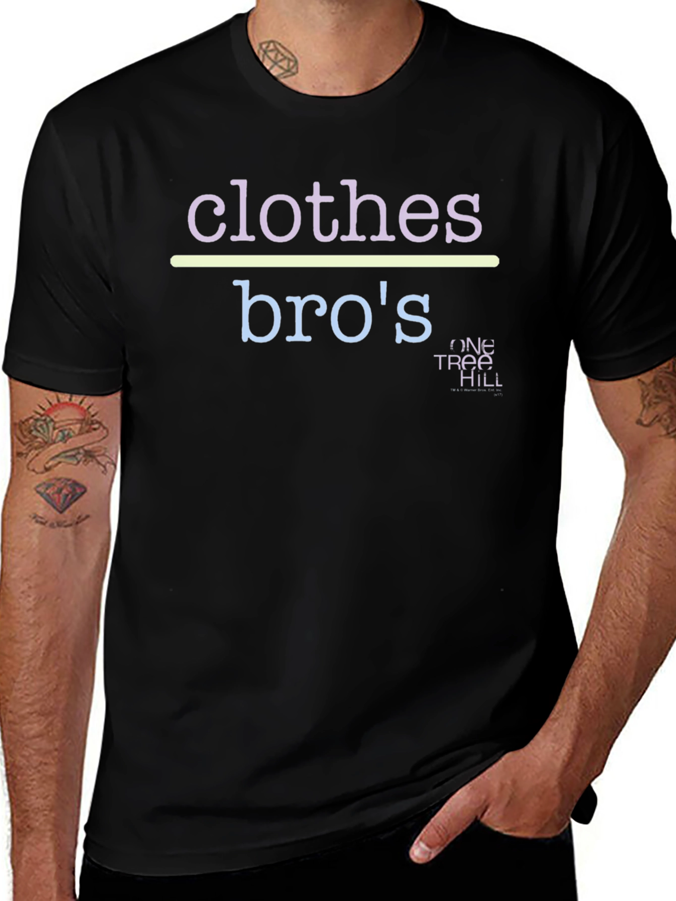 Clothes Bros One Tree Hill Black T-Shirt
