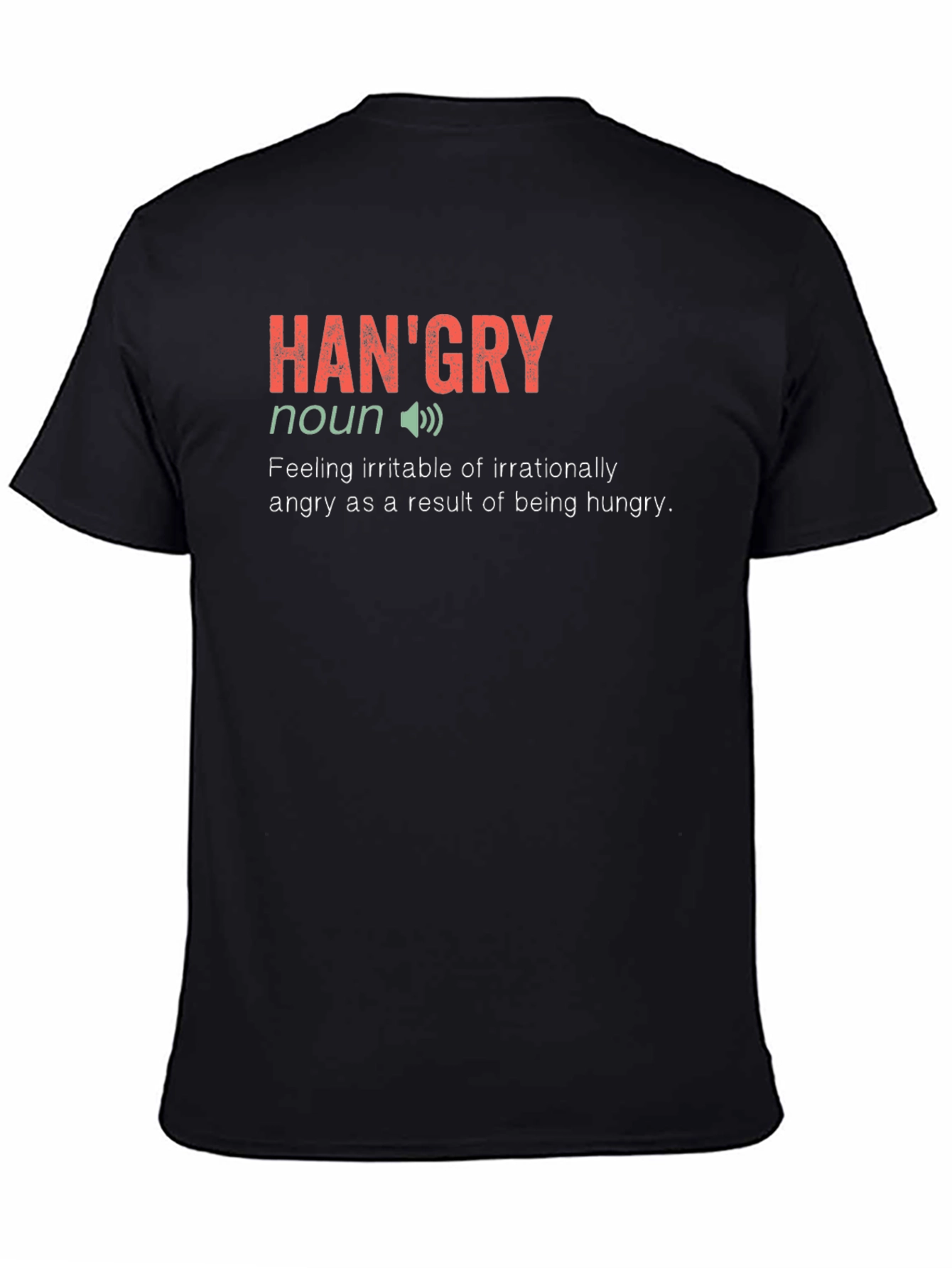 Hangry Definition T-Shirt - Funny Hungry Tee