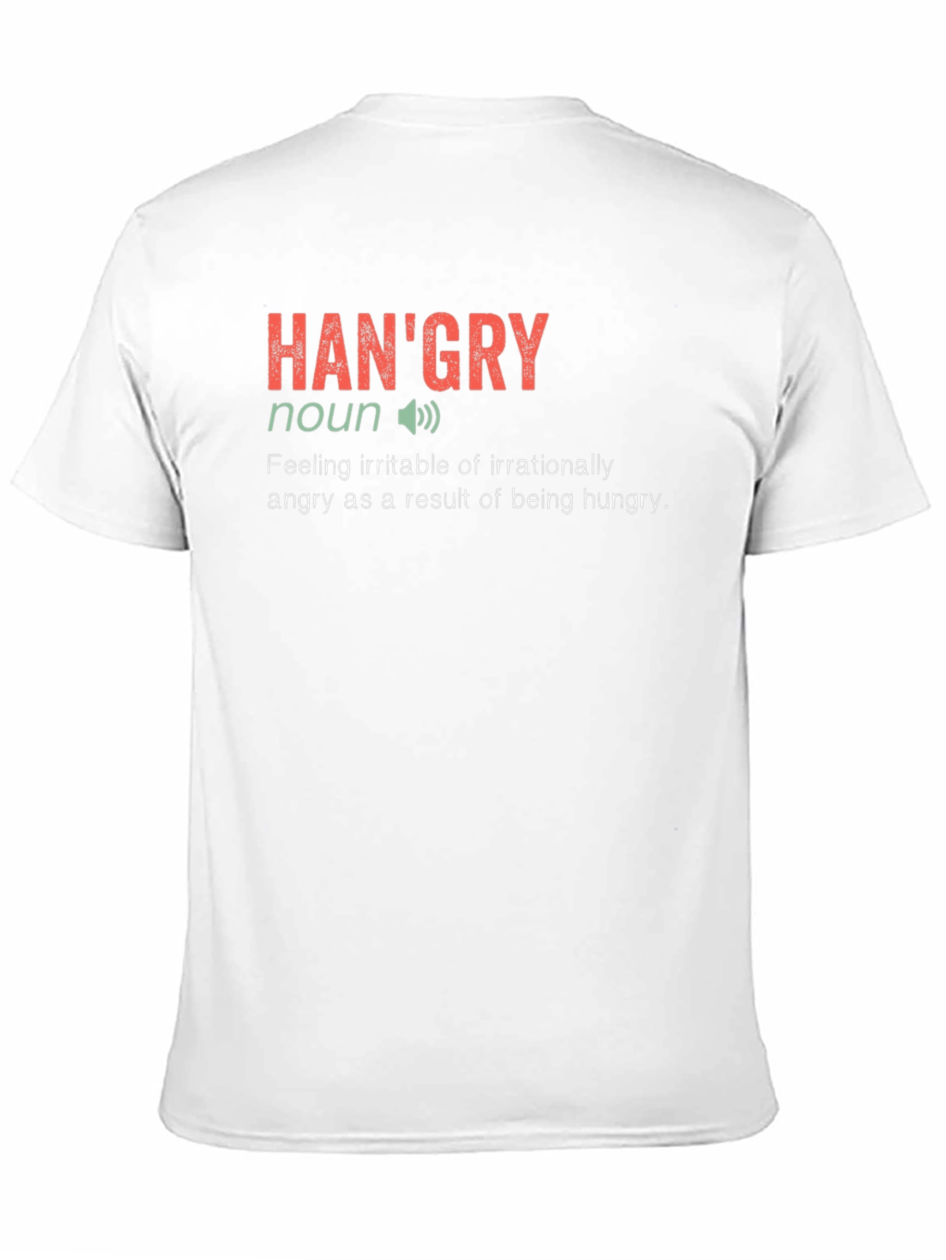 Hangry Definition T-Shirt - Funny Hungry Tee