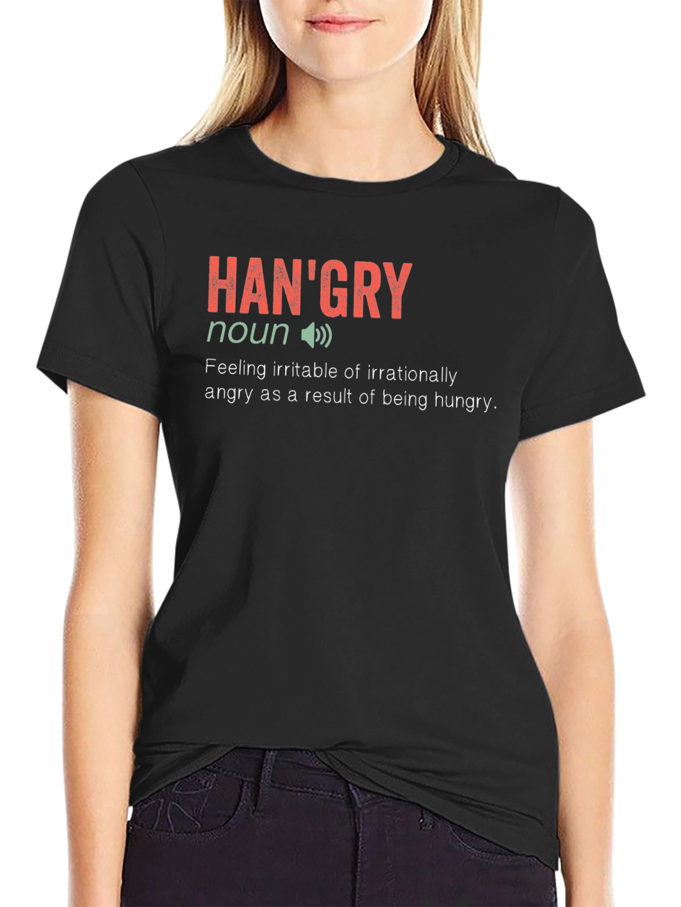 Hangry Definition T-Shirt - Funny Hungry Tee