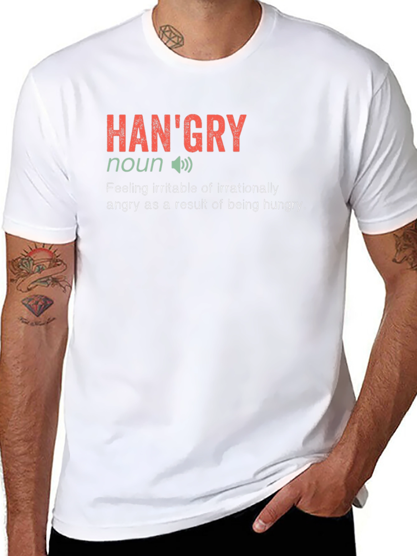 Hangry Definition T-Shirt - Funny Hungry Tee