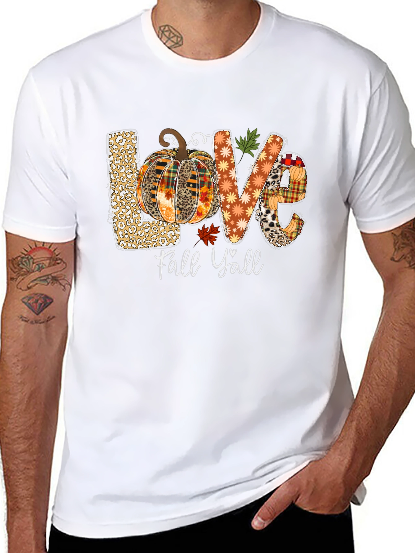Fall Yall Love Graphic Tee