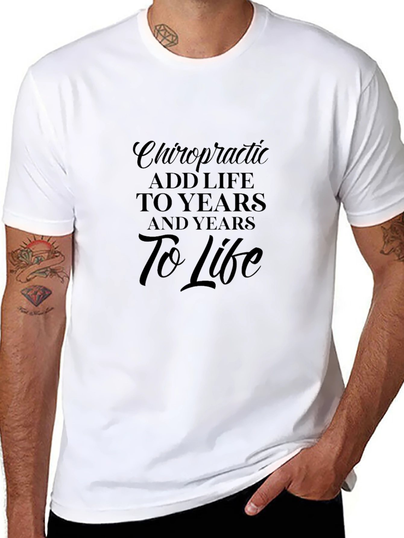 Chiropractic Add Life T-Shirt
