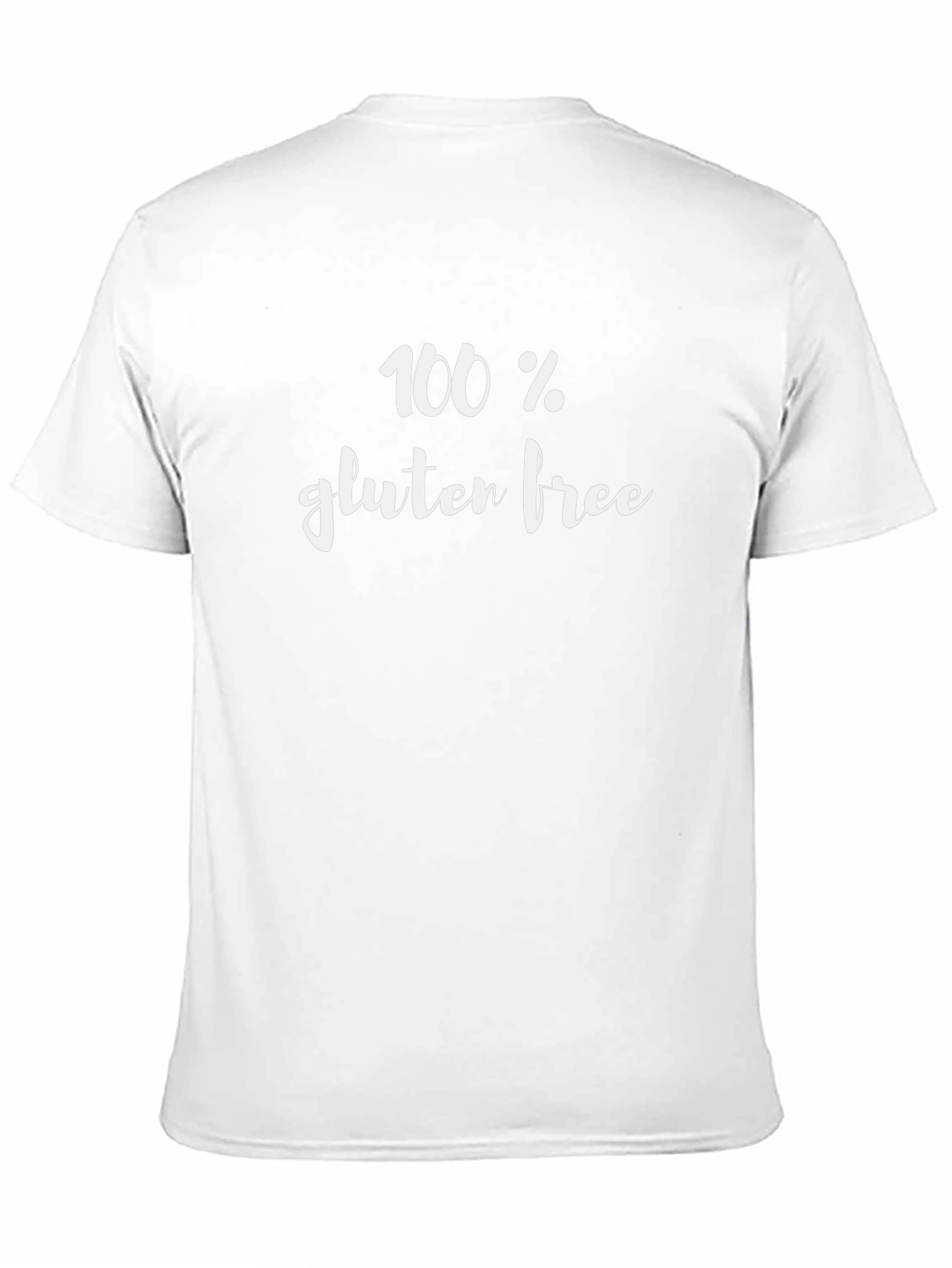 100% Gluten Free Black T-Shirt