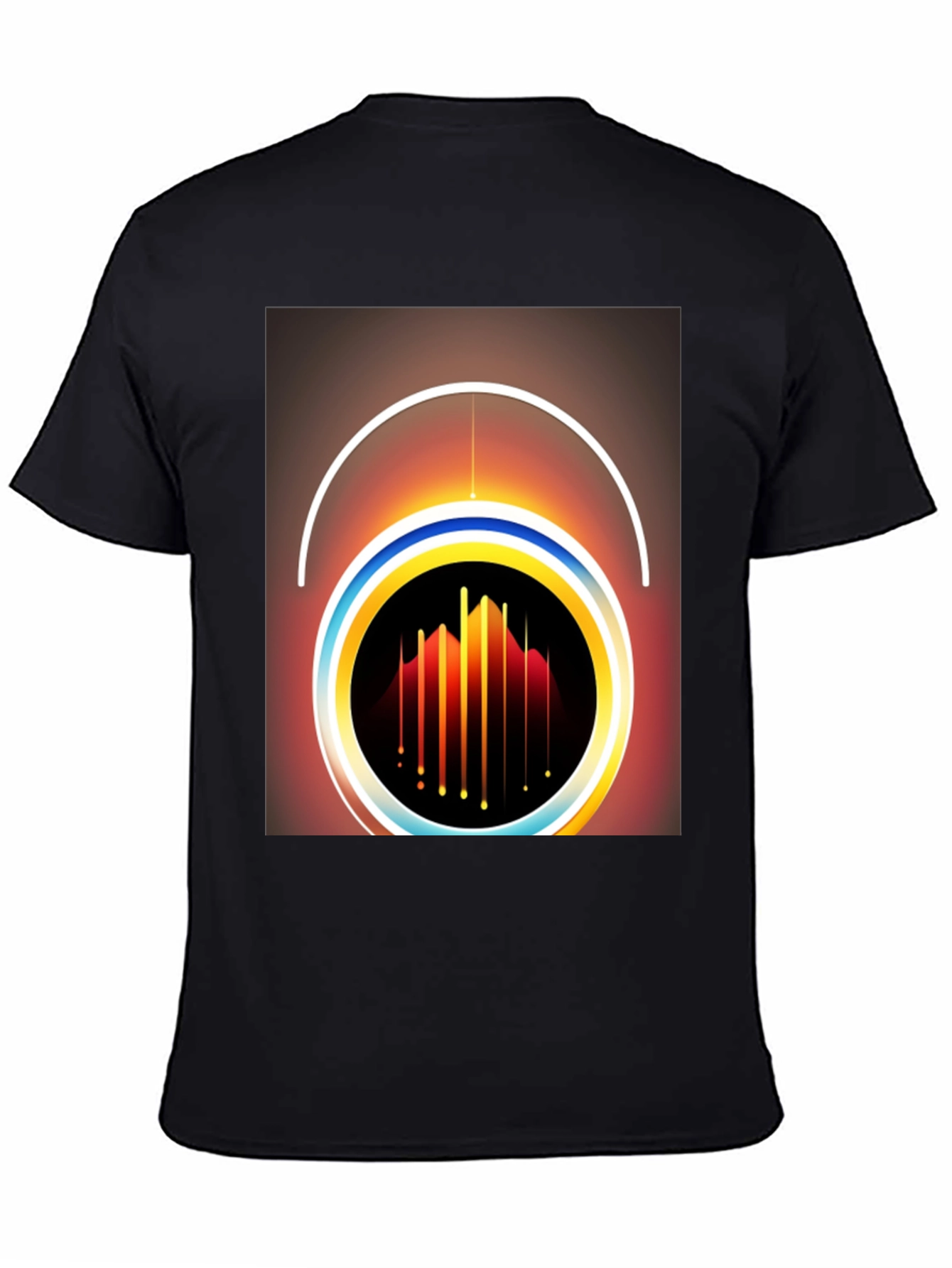Abstract Graphic Tee - Modern Art Shirt