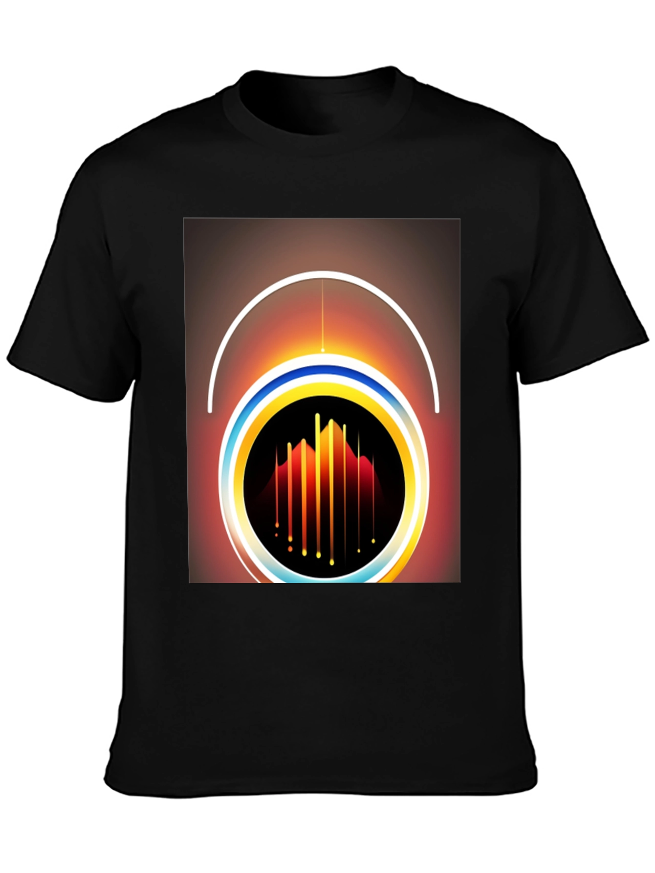 Abstract Graphic Tee - Modern Art Shirt