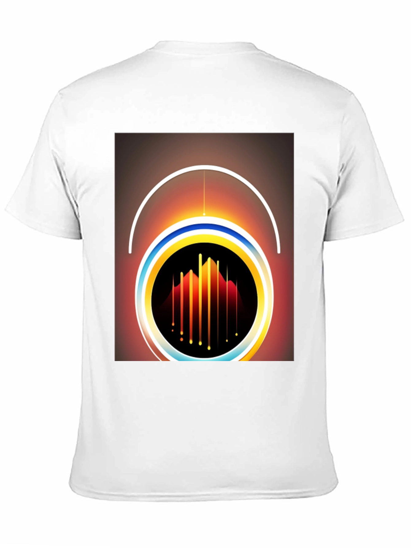Abstract Graphic Tee - Modern Art Shirt
